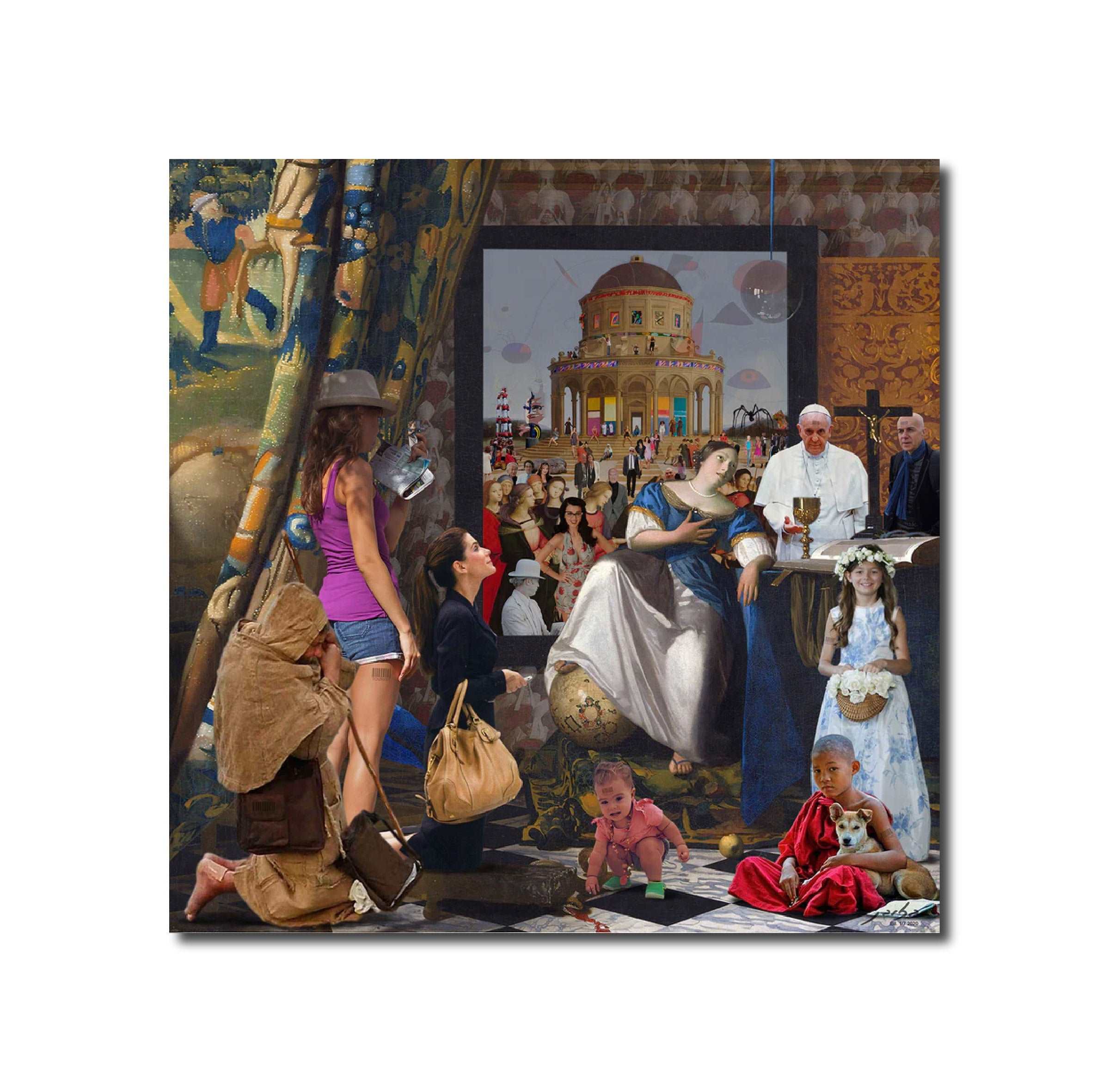 Figurative Photo on Fabriano paper 'ALLEGORY OF FAITH' - Digital Lluís Barba