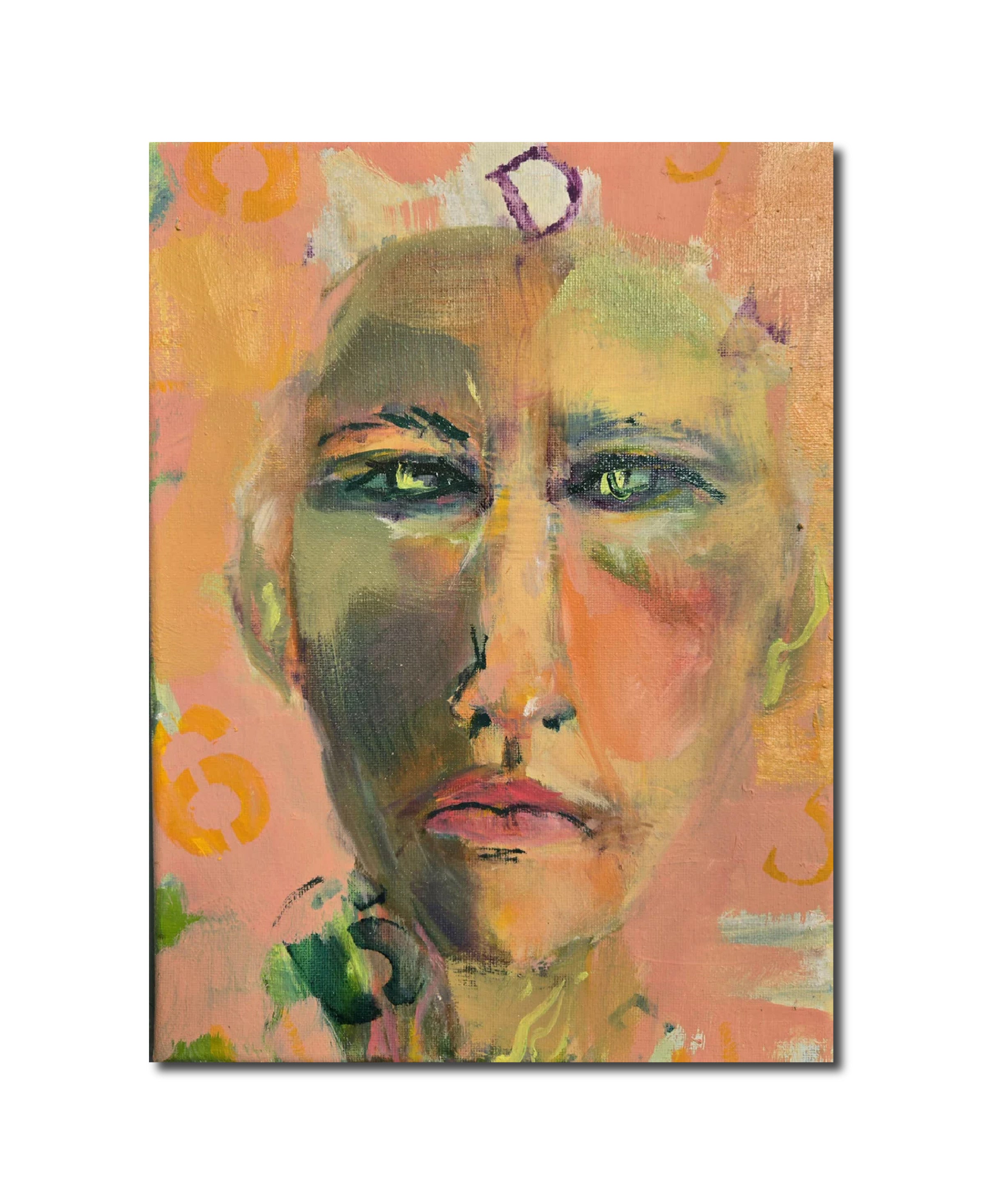 Art Contemporary Figurative Portrait Lauren Acton
