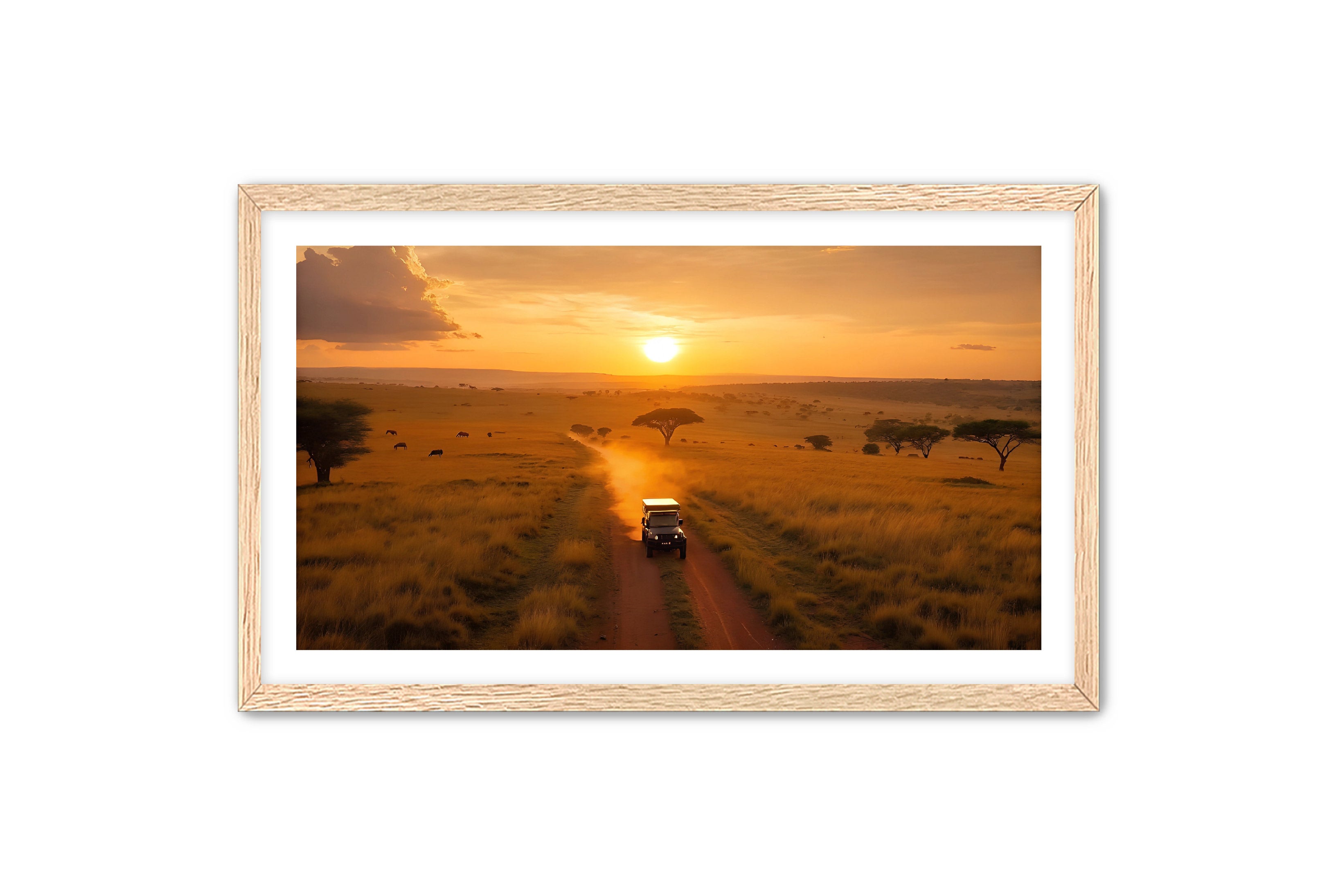 Apricus Prints 'SAVANNA SUNSET' Apricus Art Collection