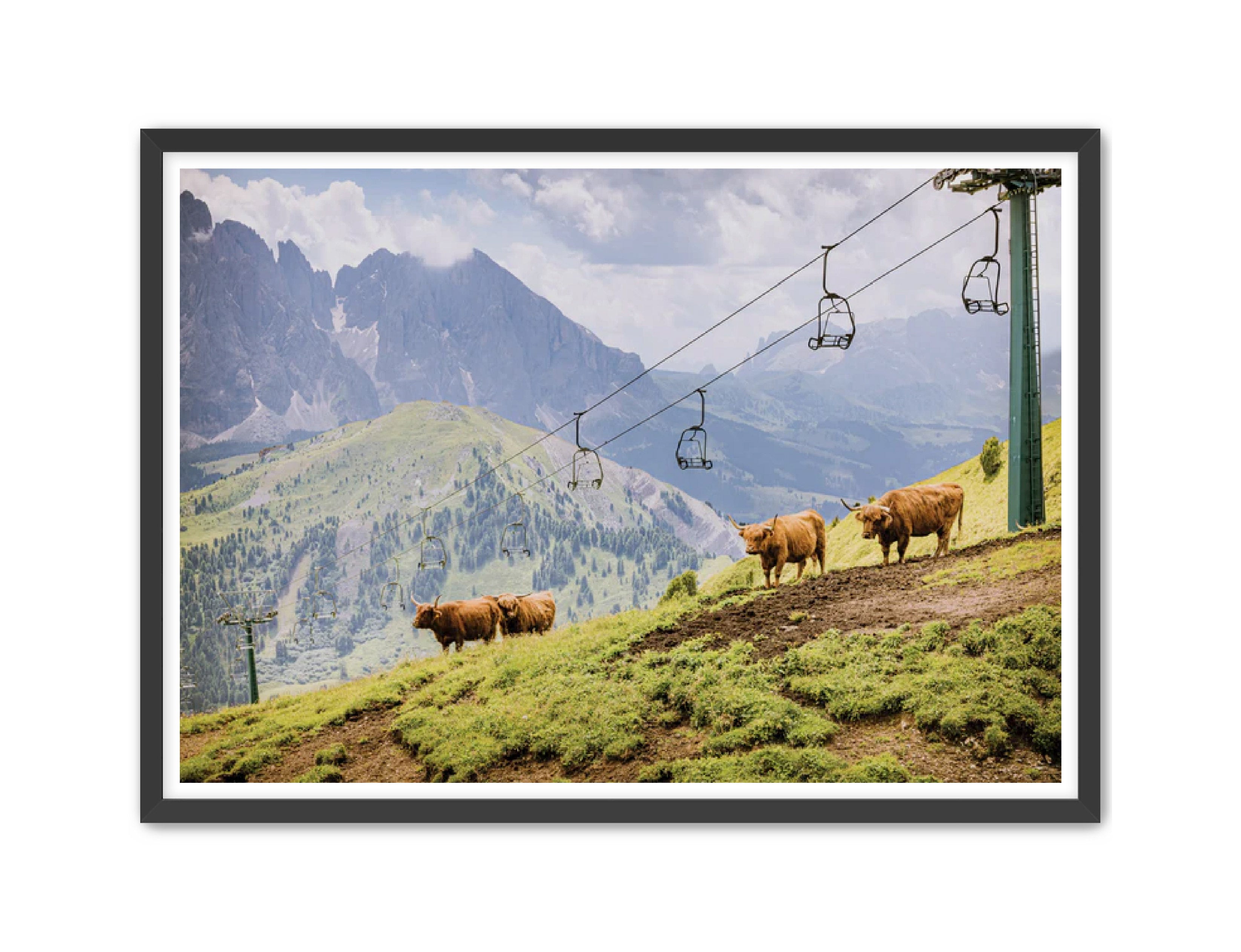 photography Prints 'HIGHLANDS ON THE HILL' Erin Rudzinski