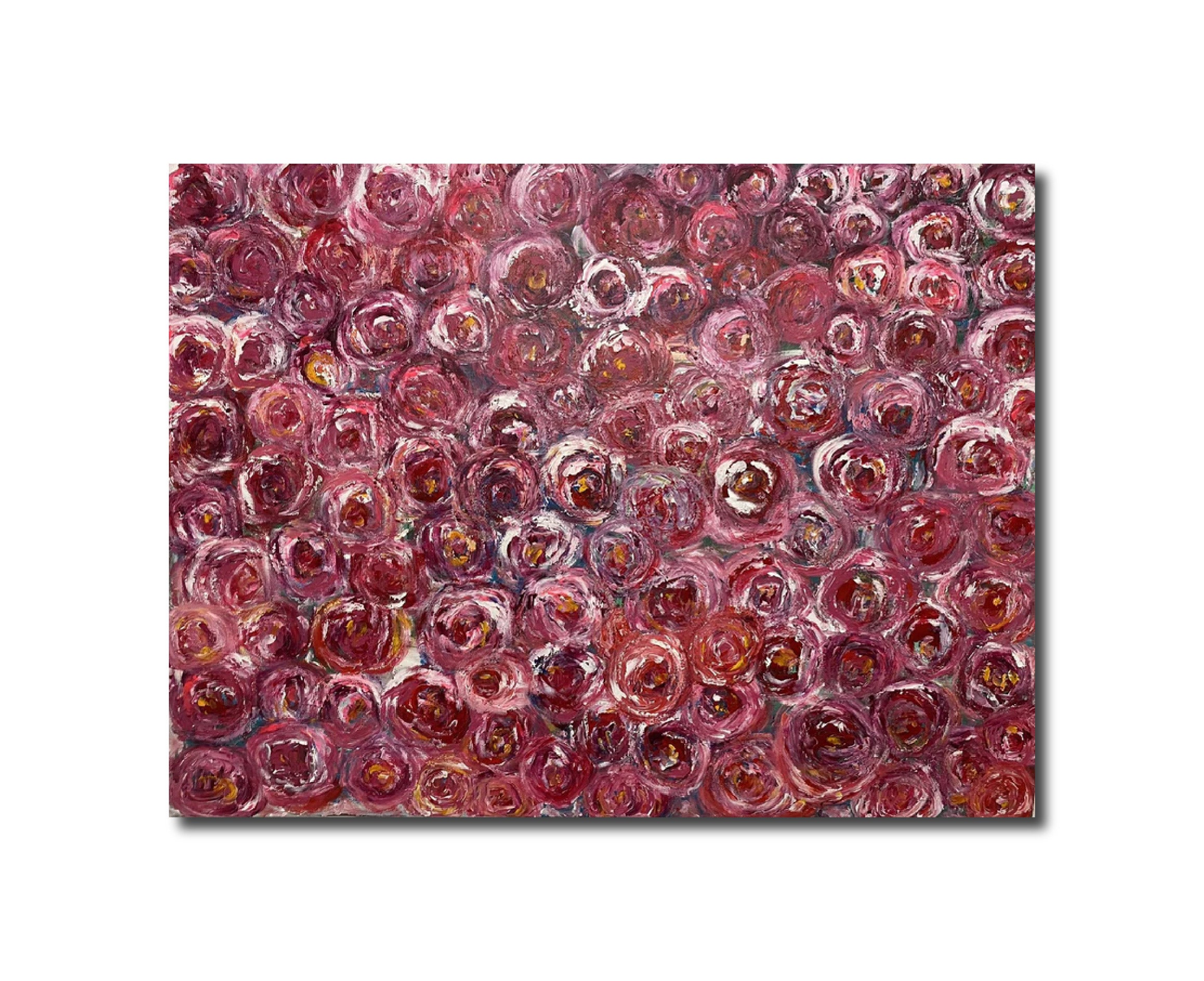 Contemporary 'ROMEO' - Acrylics on Canvas Catherine Cameron