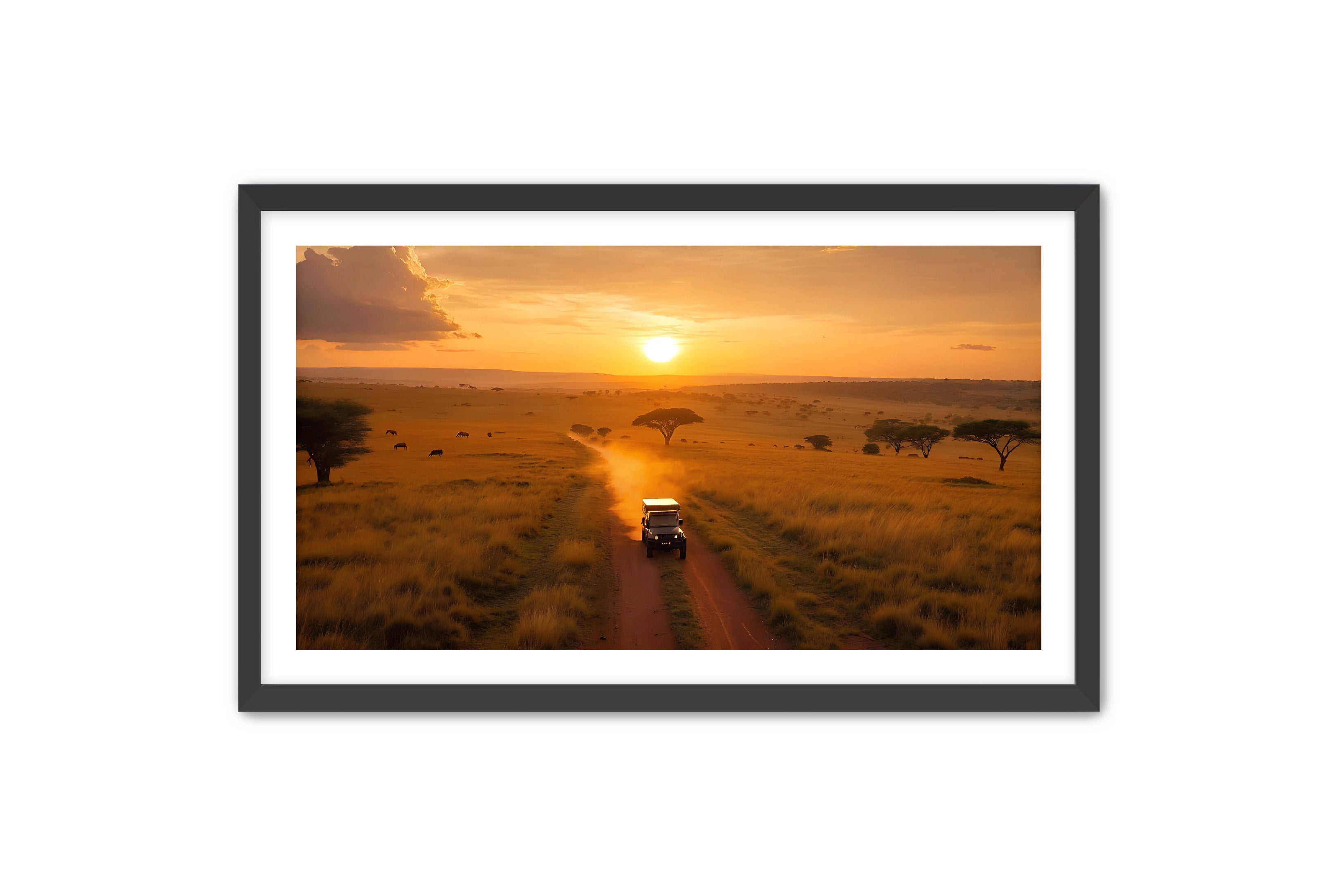 Apricus Prints 'SAVANNA SUNSET' Apricus Art Collection