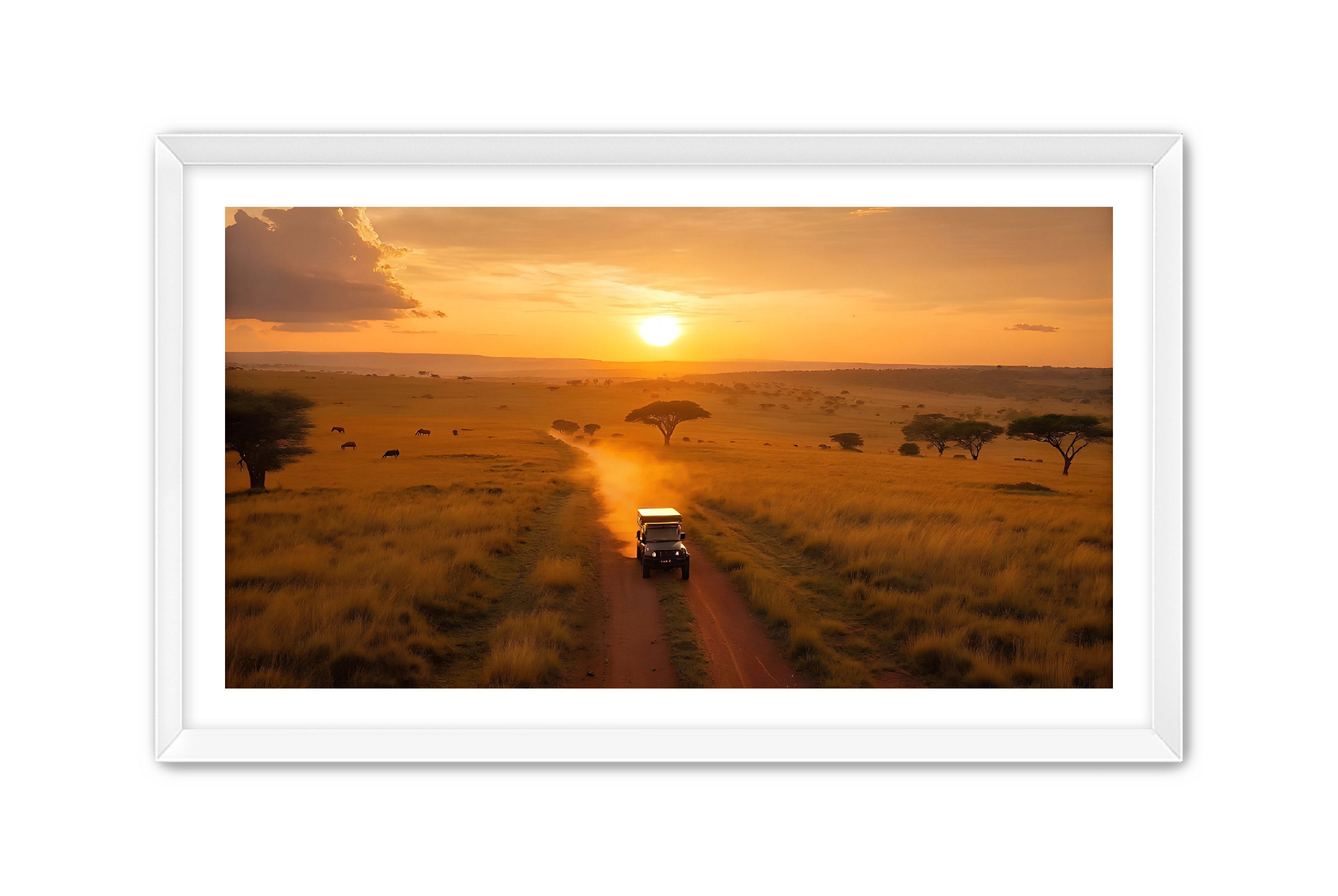 Apricus Prints 'SAVANNA SUNSET' Apricus Art Collection