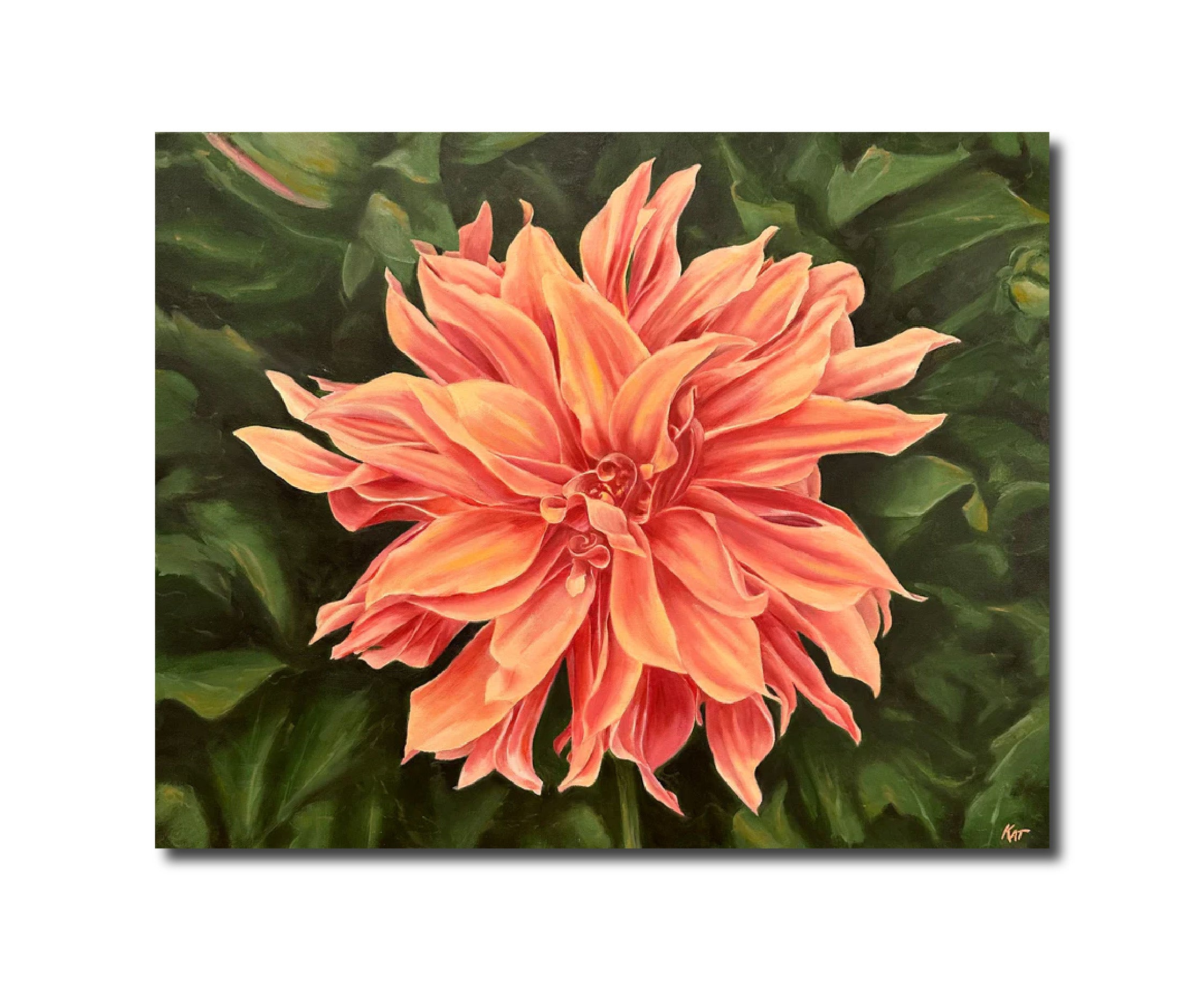 Floral 'Symphony' - Oil Kat Bergman