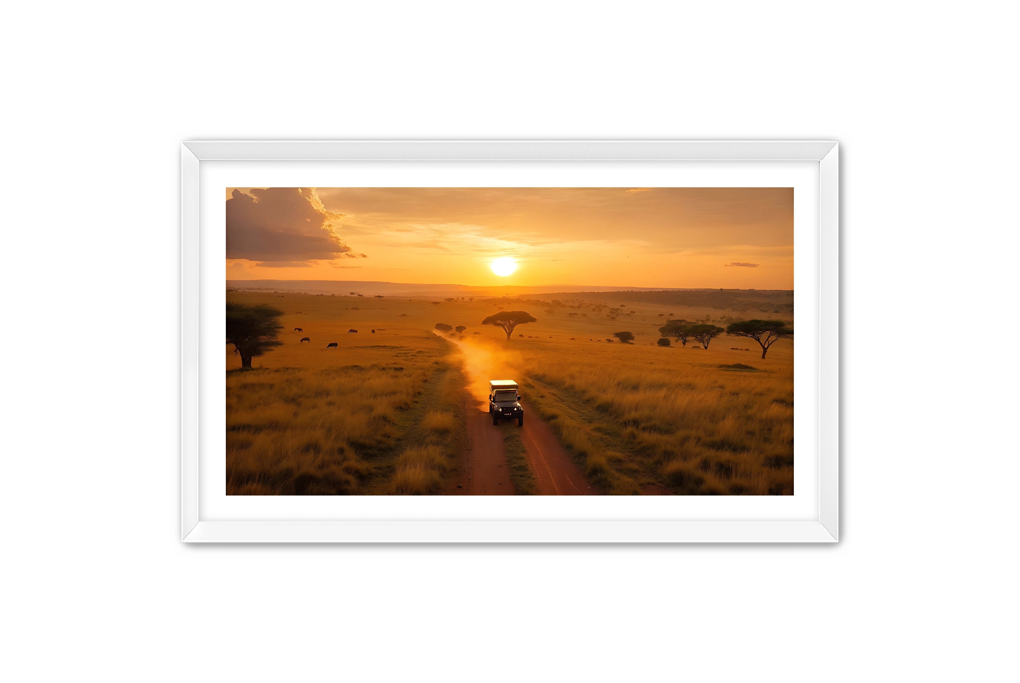 Apricus Prints 'SAVANNA SUNSET' Apricus Art Collection