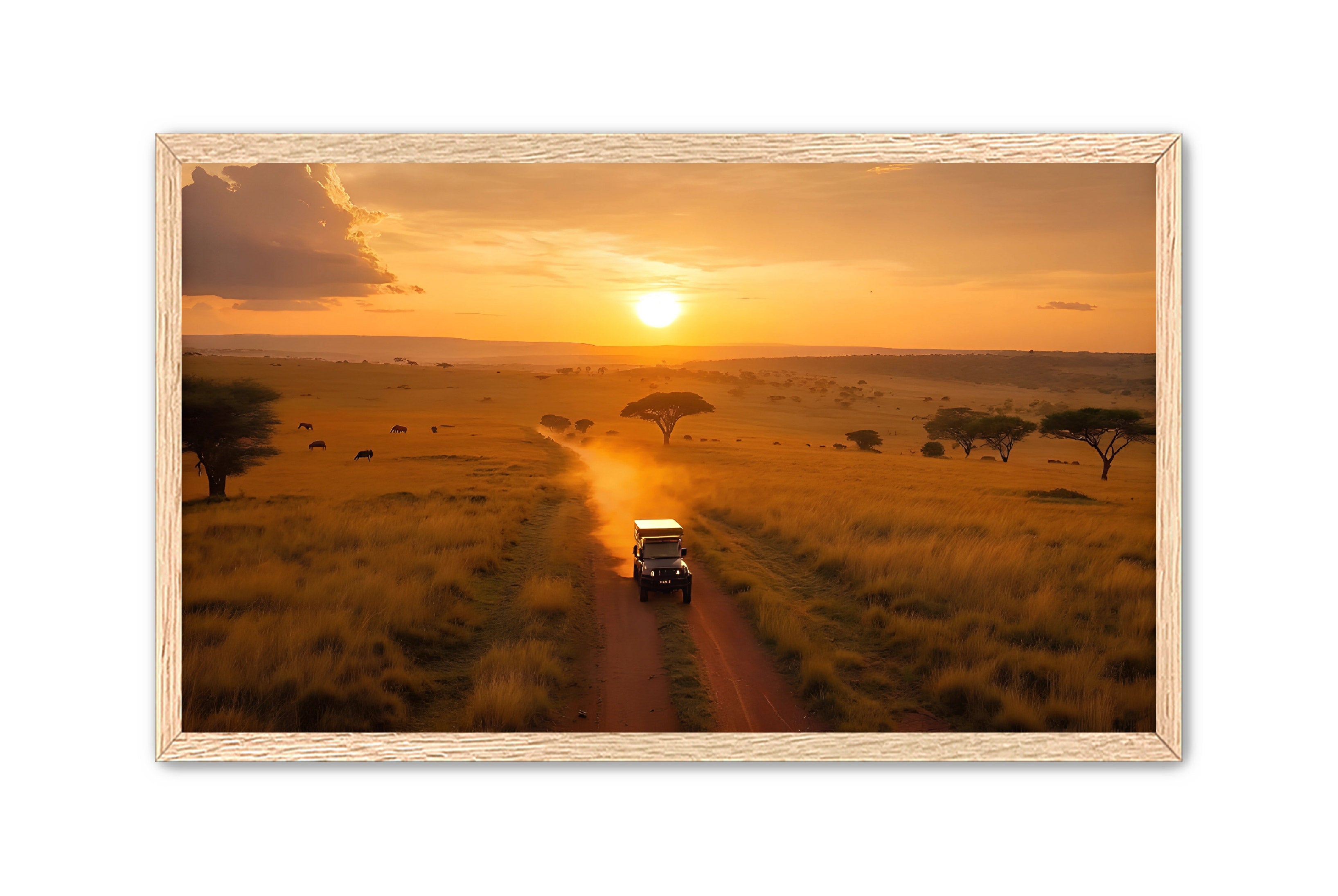 Apricus Prints 'SAVANNA SUNSET' Apricus Art Collection