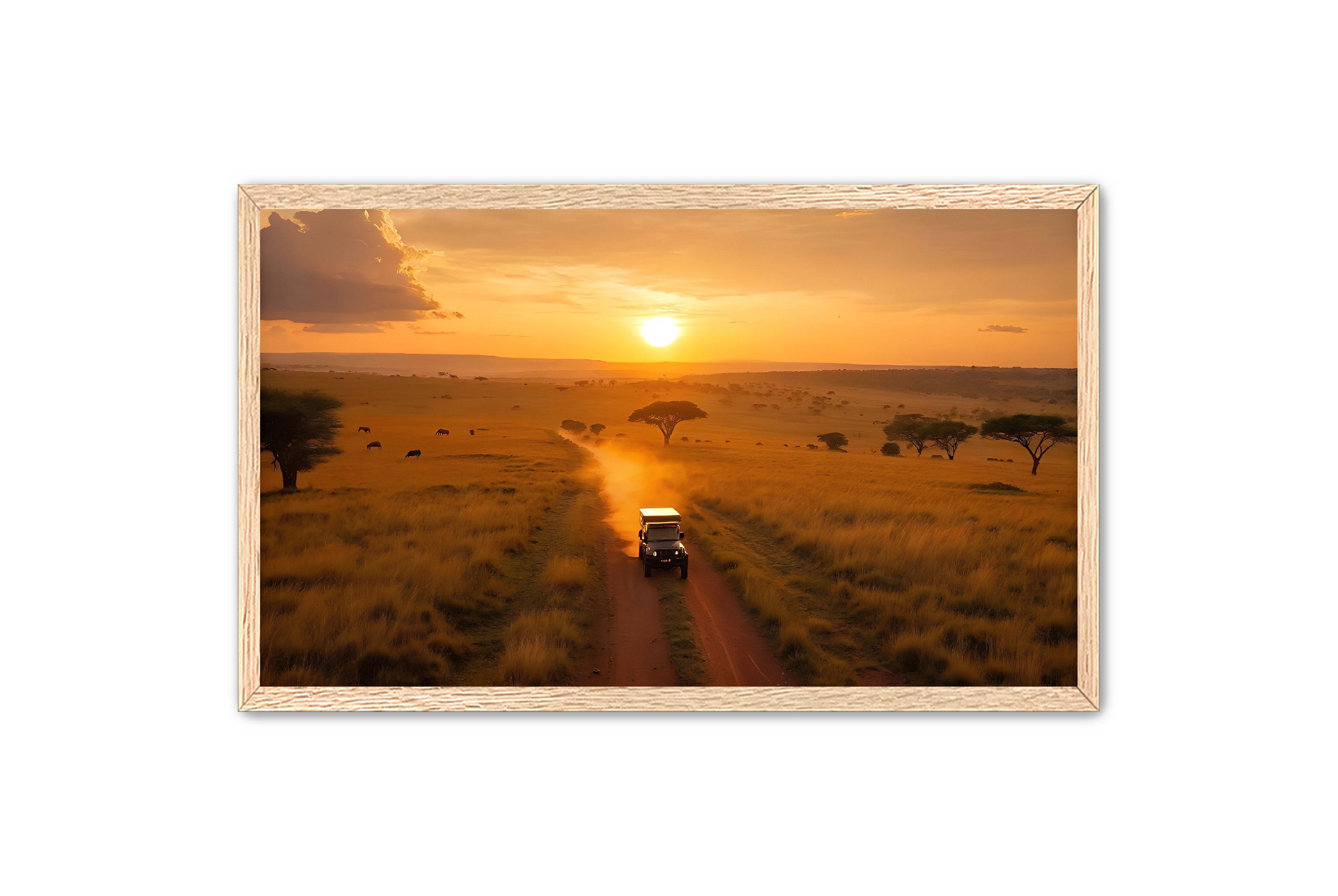 Apricus Prints 'SAVANNA SUNSET' Apricus Art Collection