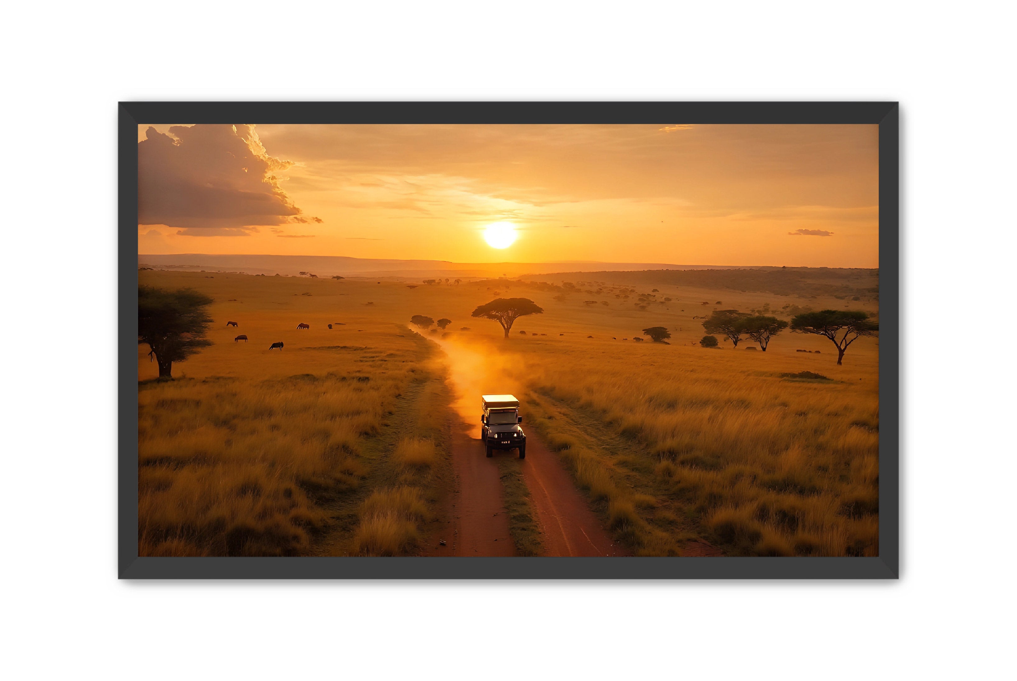 Apricus Prints 'SAVANNA SUNSET' Apricus Art Collection