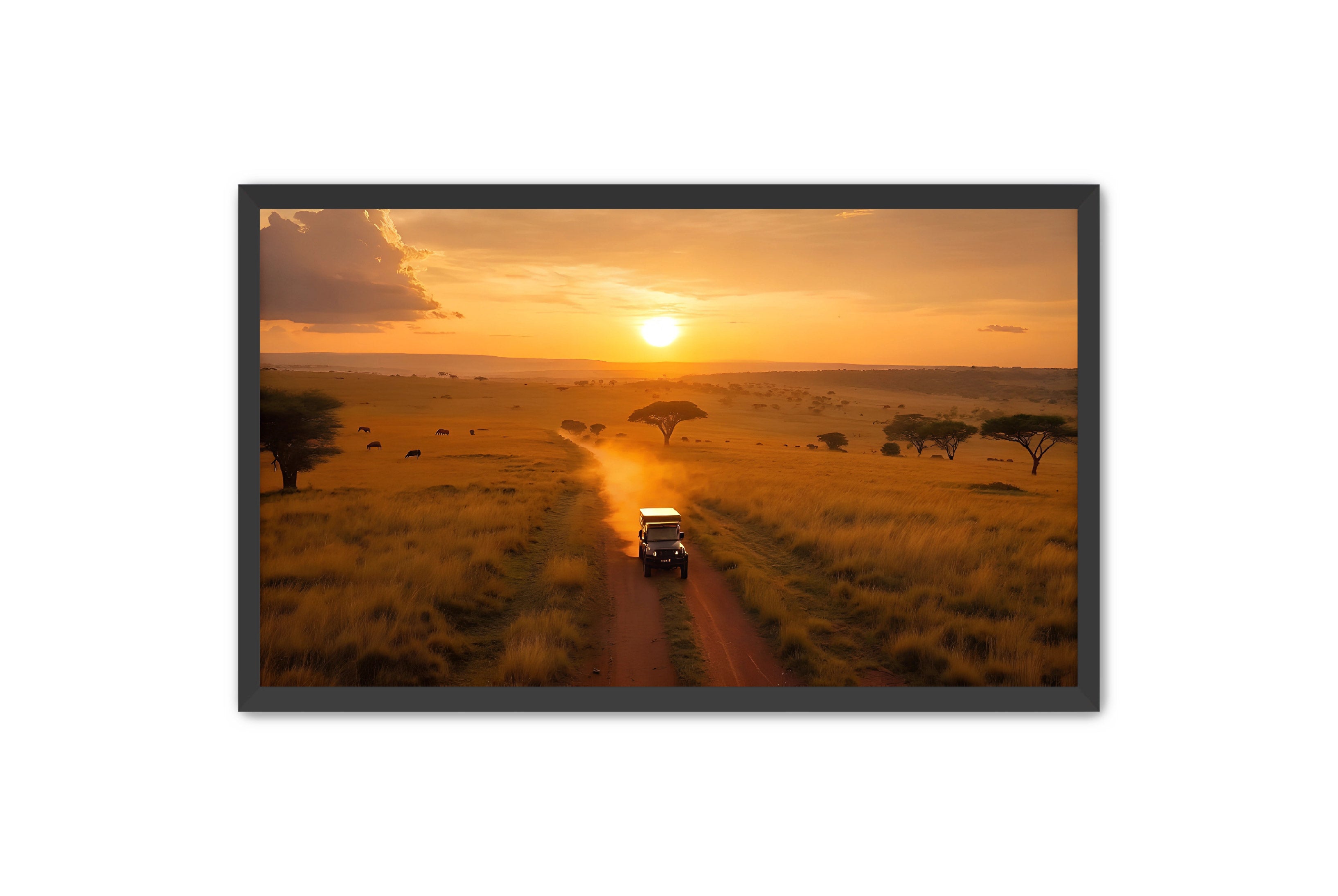 Apricus Prints 'SAVANNA SUNSET' Apricus Art Collection