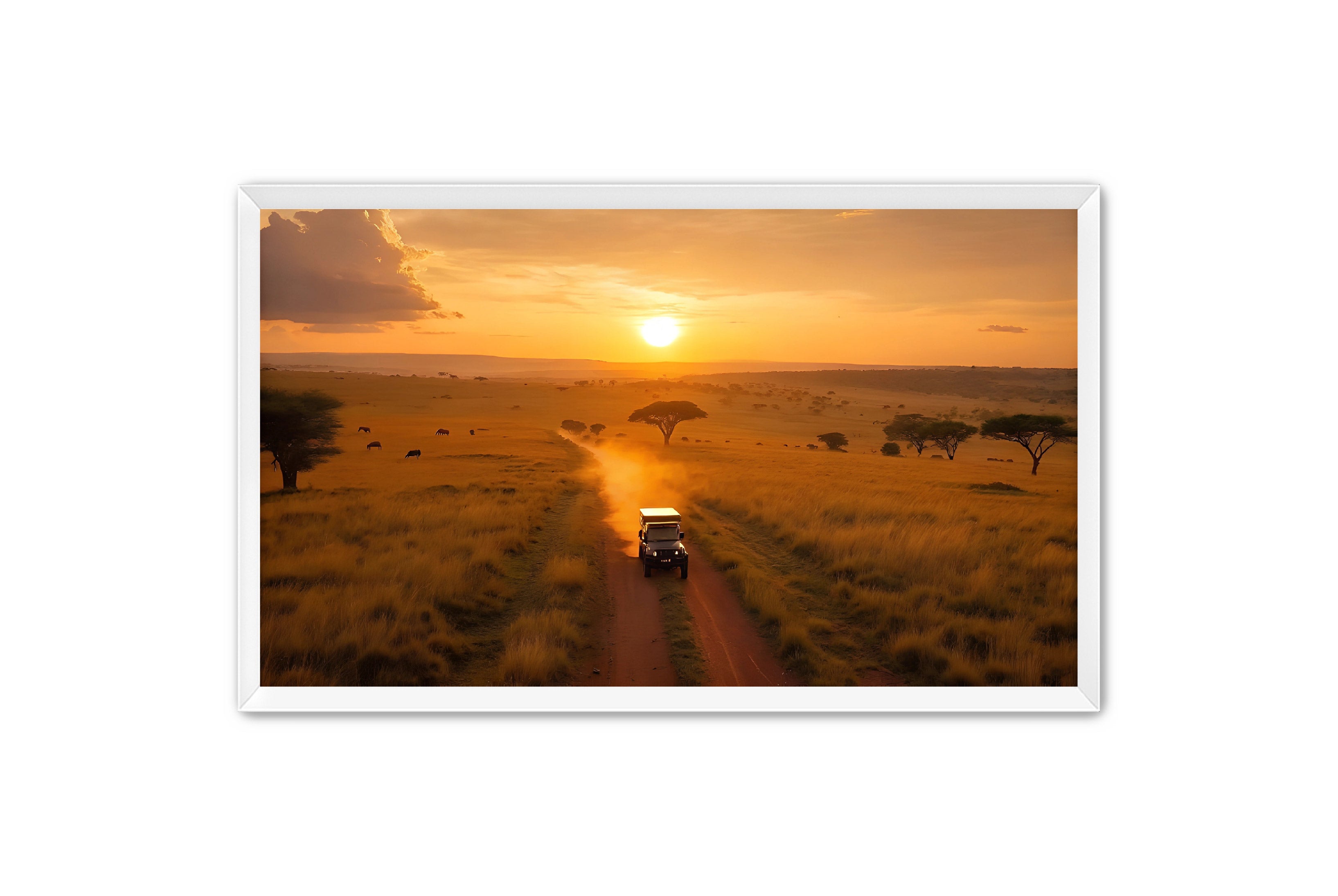 Apricus Prints 'SAVANNA SUNSET' Apricus Art Collection