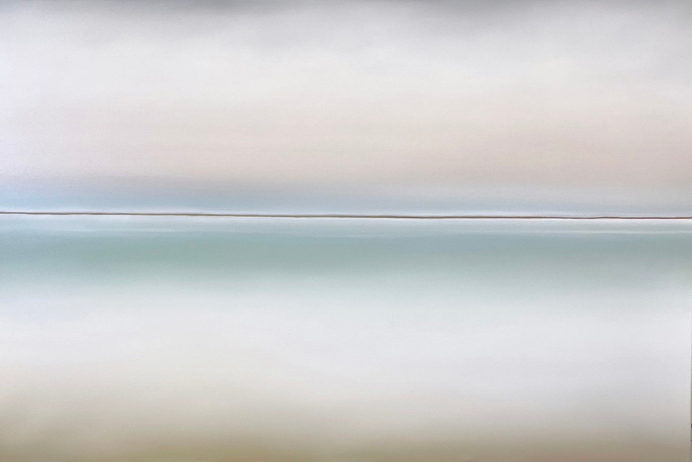 Horizon of Emotions #106, teder seascape painting Larissa Uvarova