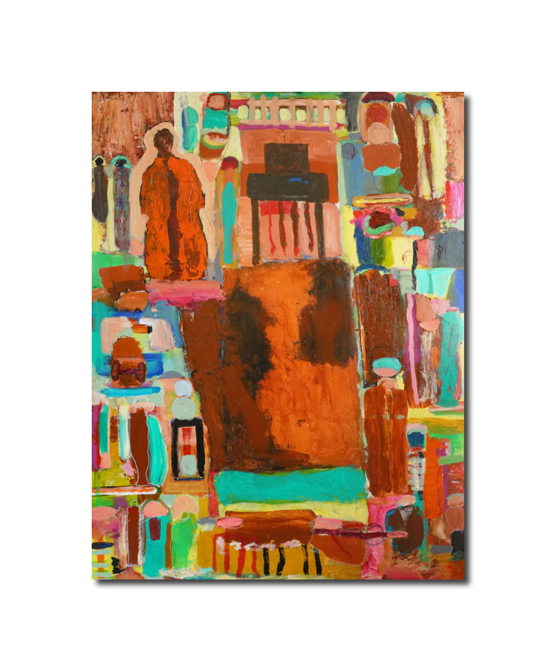 Abstract Acrylic Art Contemporary Sacrifice my bad habits 5 Geert Lemmers