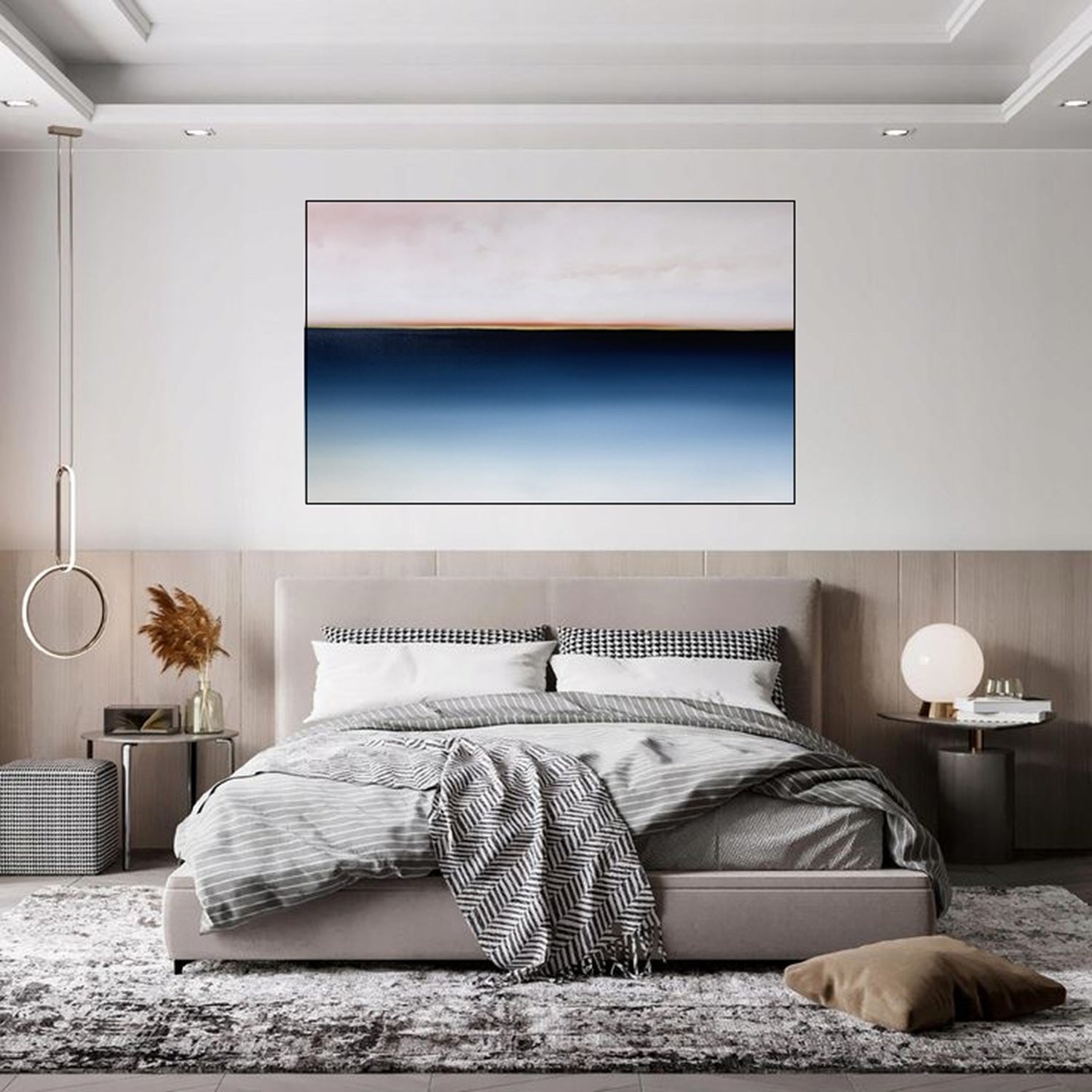 Hoizon of Emotions Seasacape painting Larissa Uvarova