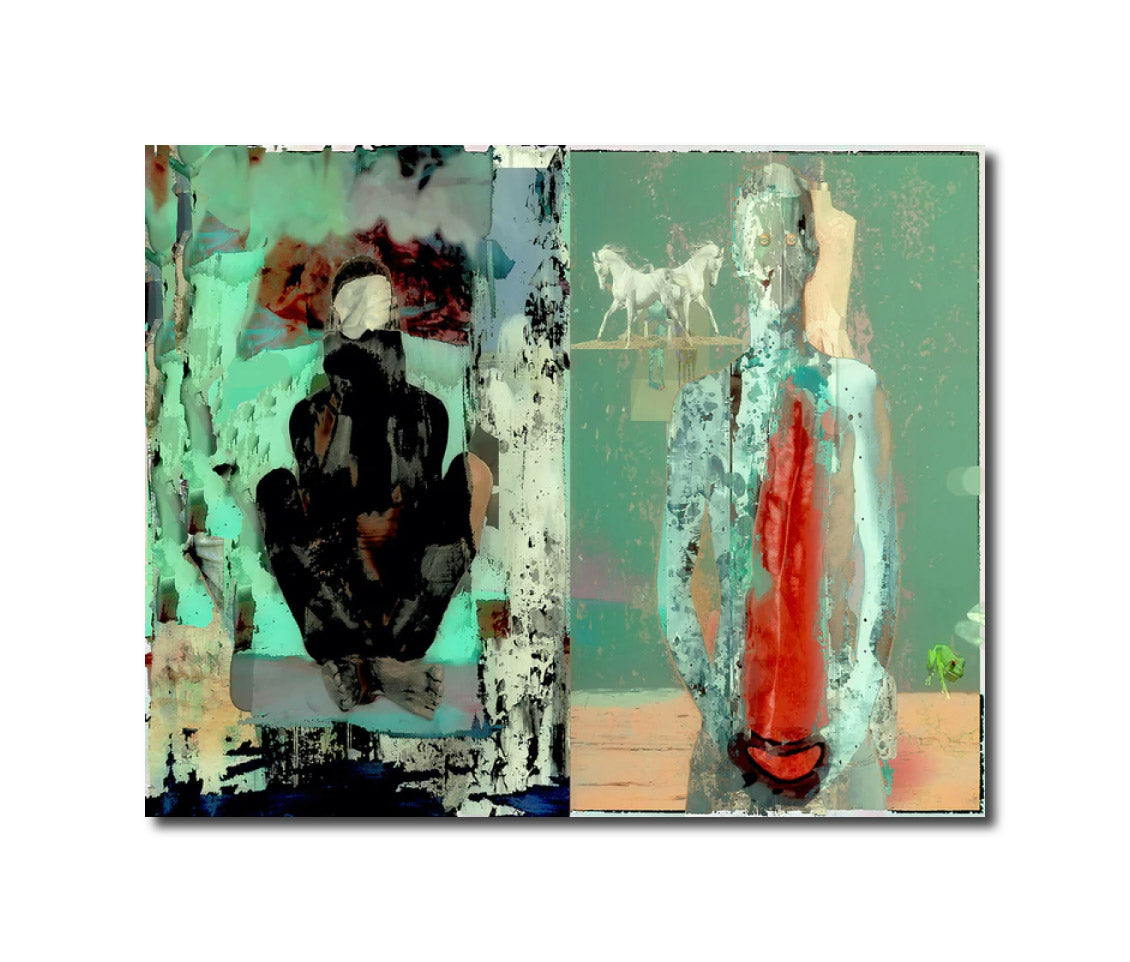 Acrylic Art Collage Colorized Photography Mixed Media Shame and pride Geert Lemmers