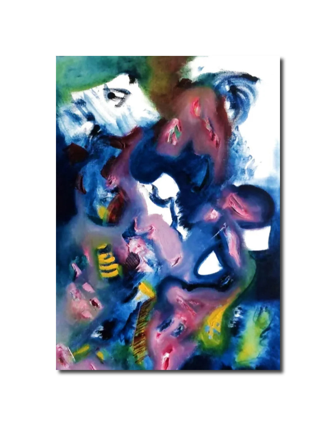 Abstract Art Contemporary Expressionist Visionary No título Gio Saint-Père