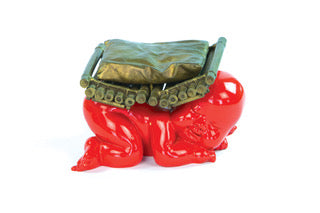 Bronze 'BED PILLOW – BABY BUDDHA' Leah Poller