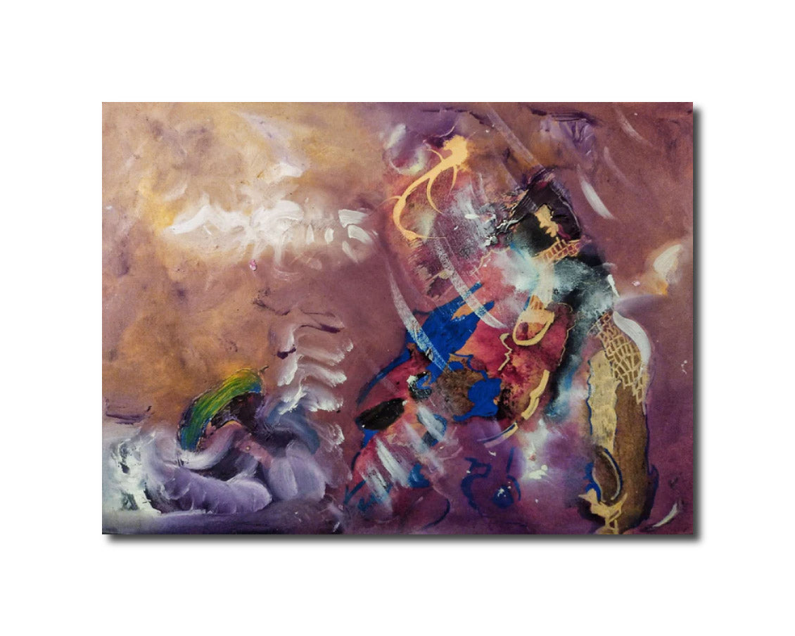 Art Expressionist Ink Oil Visionary Primavera Gio Saint-Père