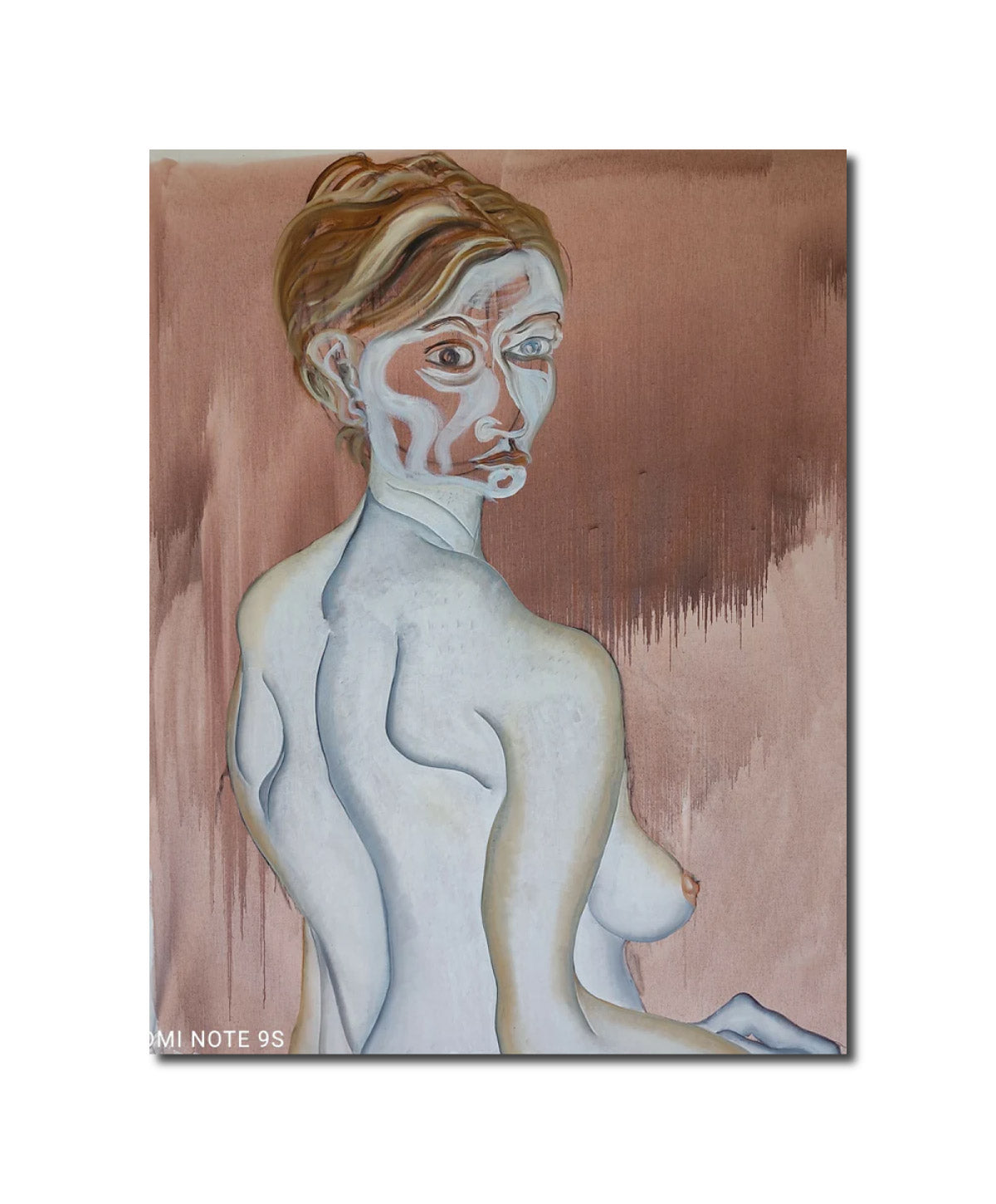 Mixed Media Painting Alexandra Helen Oliver Adelson