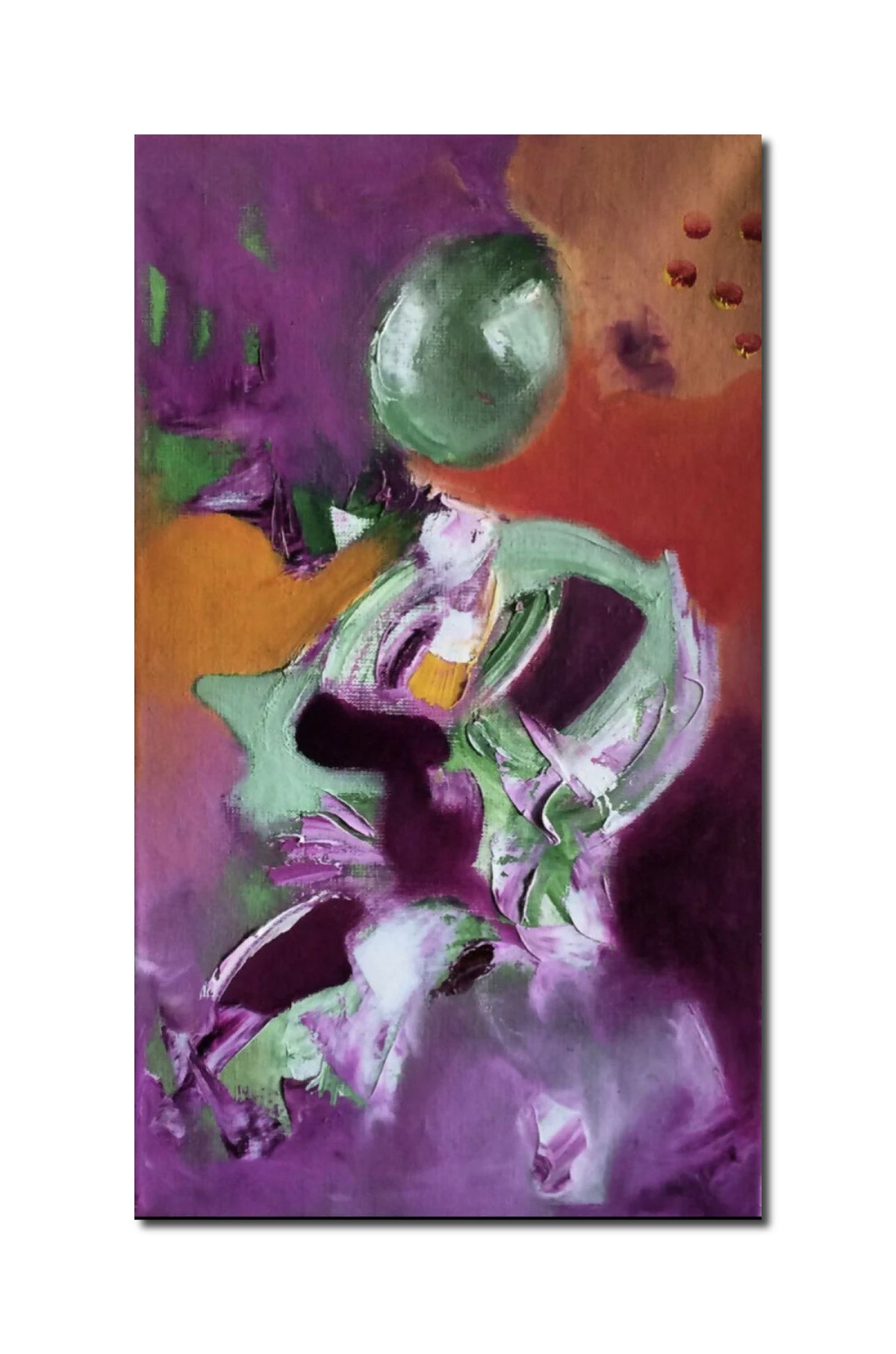 Abstract Art Contemporary Expressionist Oil Visionary Visions Gio Saint-Père