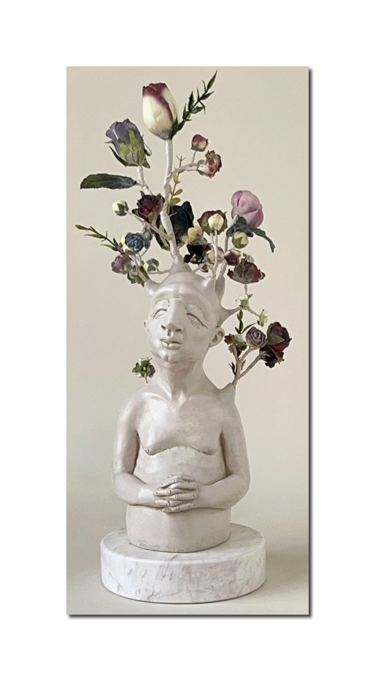 Figurative Sculpture Surrealism LA GERMINAZIONE DELLA PACE Francesca Dalla Benetta