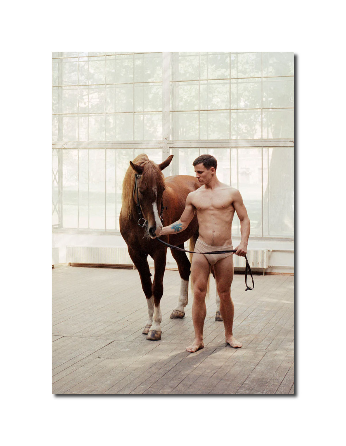 Valery Katsuba. Model with a Horse (C), 2014 Valery Katsuba