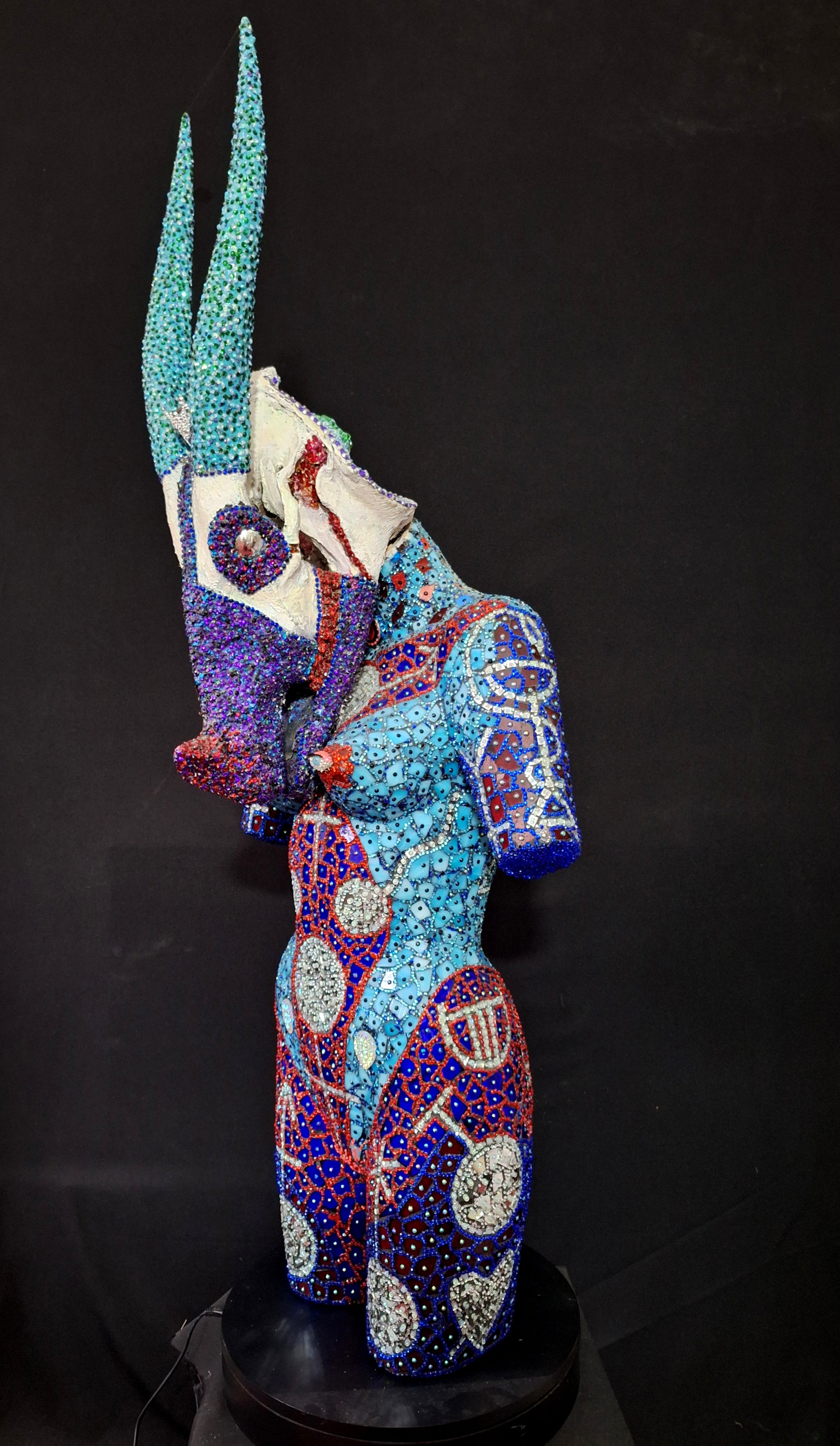 Mixed Media Sculpture 'GODDESS OF LOVE' Andru Fijalkowski