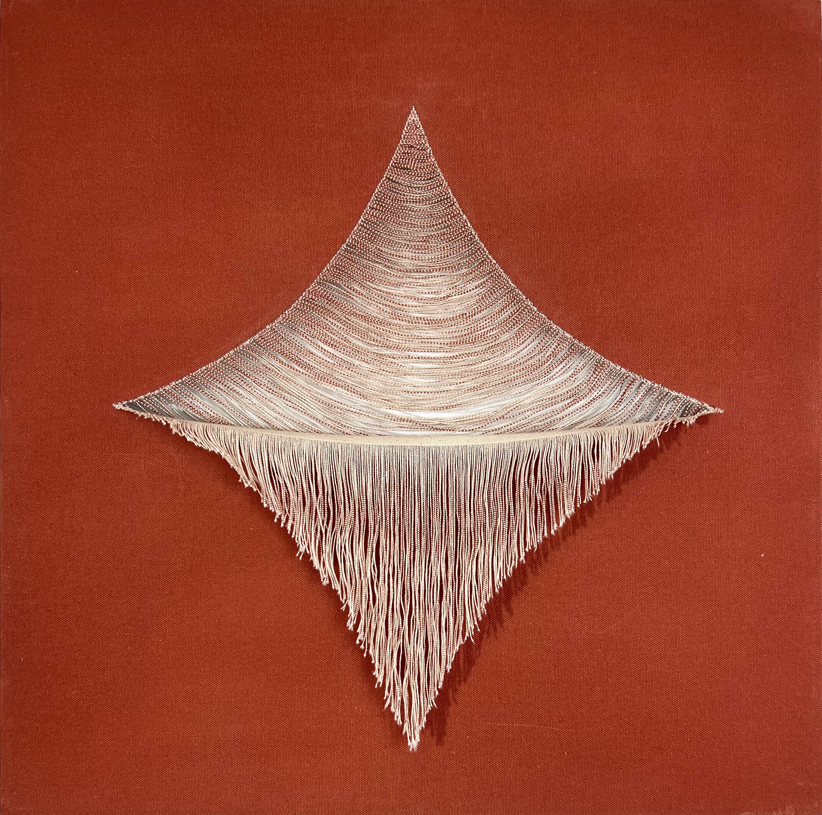 Acrylic 'TEXTURED HARMONY (NO.1)' - Acrylic on Canvas Parastoo Ahovan