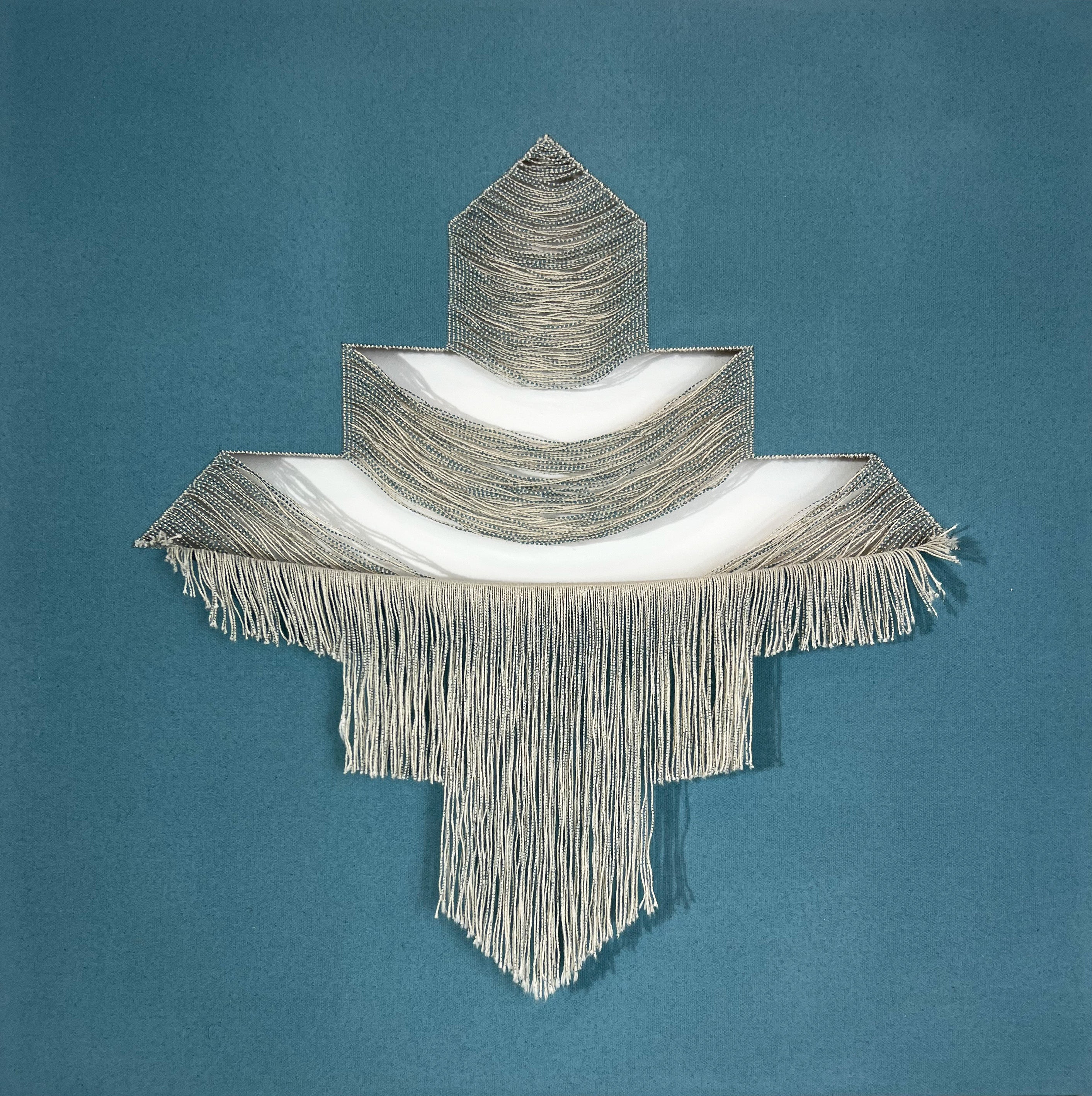 Acrylic 'TEXTURED HARMONY (NO.2)' - Acrylic on Canvas Parastoo Ahovan