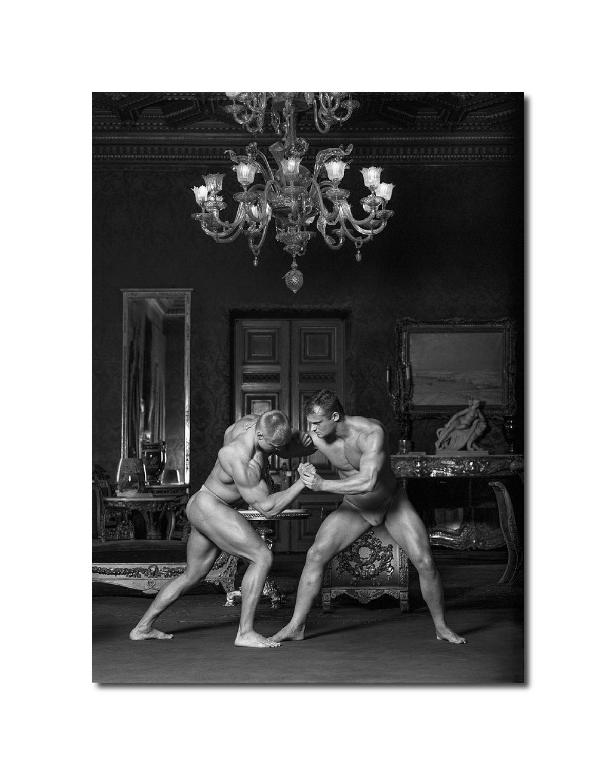 Valery Katsuba. Wrestlers at the Gran Prince Vladimir Palace, 2002 Valery Katsuba