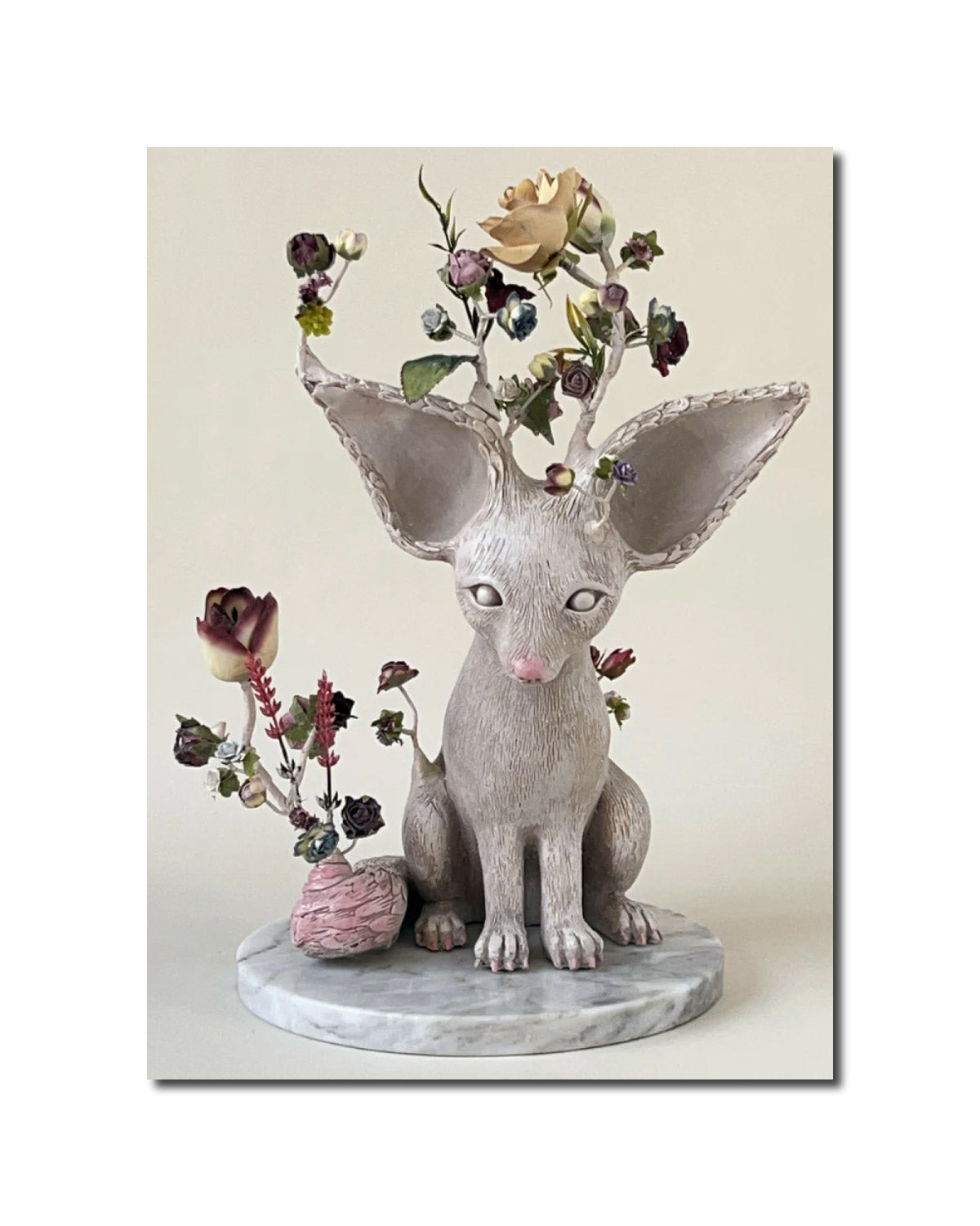 Figurative Sculpture Surrealism I FIORI SELVATICI DEL DESERTO Francesca Dalla Benetta