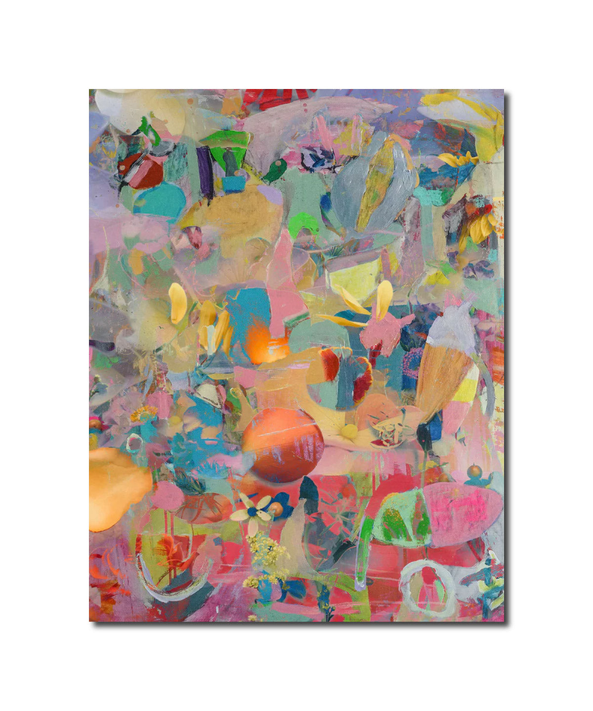 Abstract Acrylic Colorized Photography Contemporary Mixed Media We want to be heard II 37 Geert Lemmers