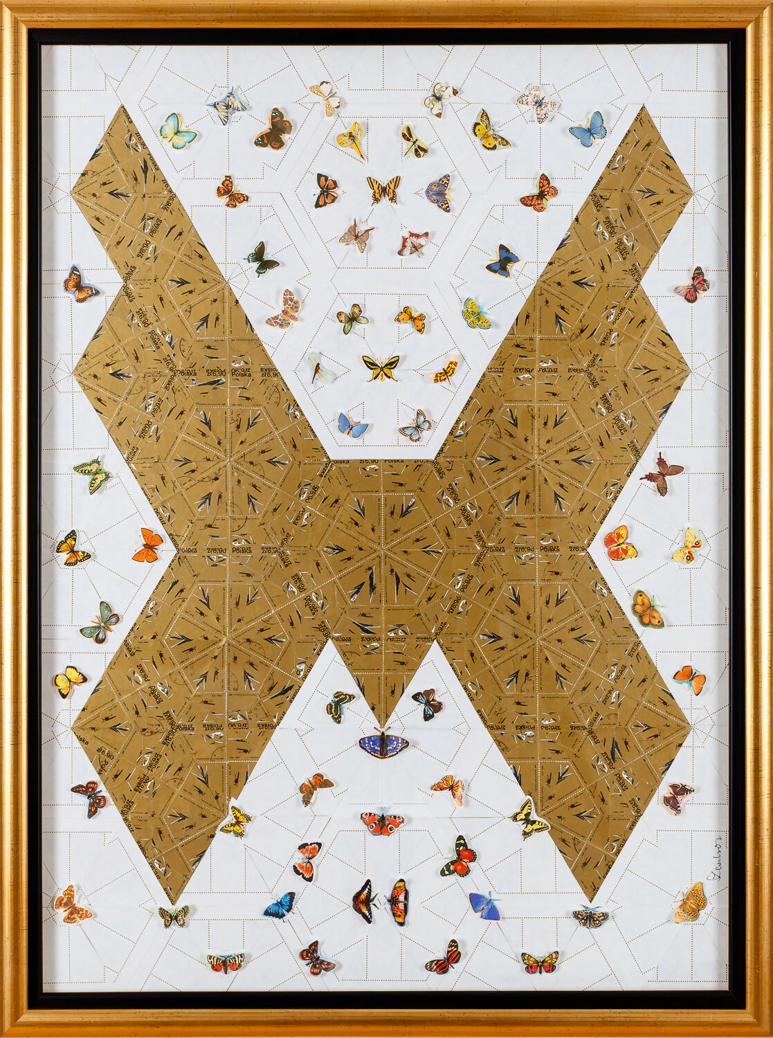 Contemporary Pop Art Dance of Butterflies Judit Szendrei