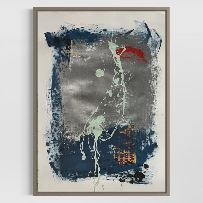 Abstract 'CENTURY' - Mixed Media Sam Lewis