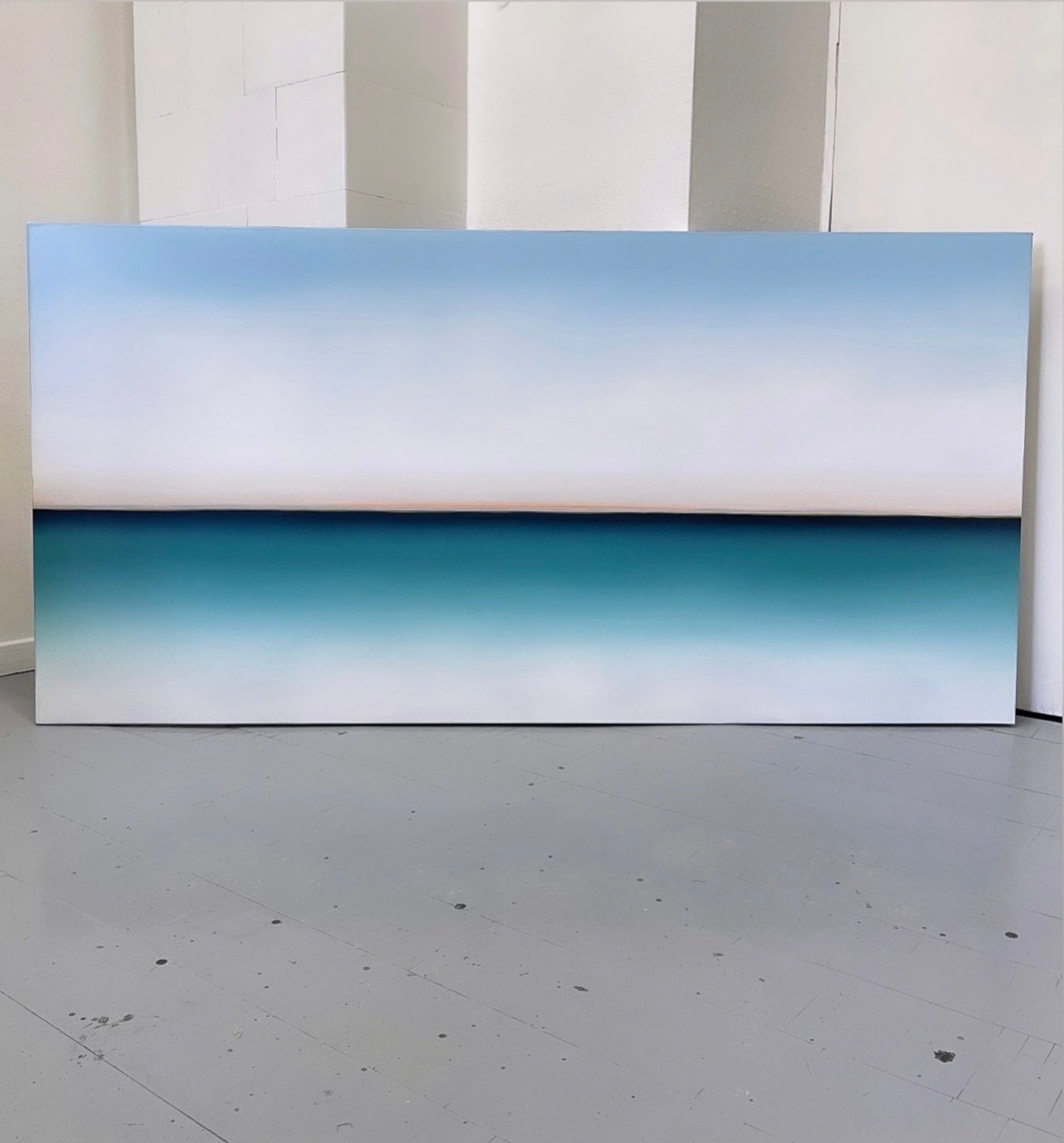 Horizon of Emotions, seascape painting Larissa Uvarova