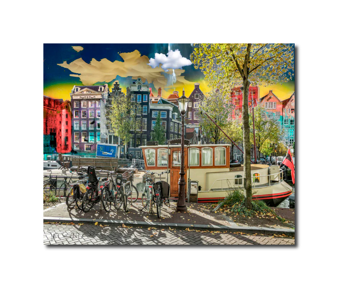 Amsterdam view opus 427 Geert Lemmers