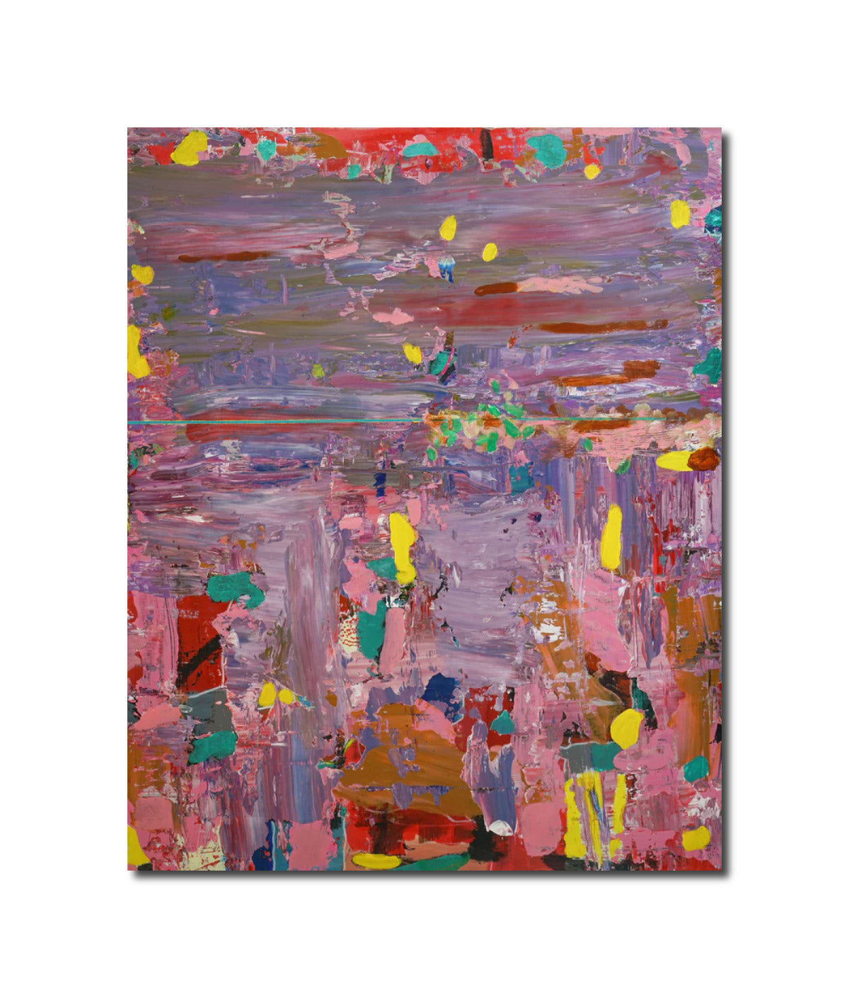 Abstract Acrylic Art Collage Contemporary Oil Painting Liberation of the mind 325 Geert Lemmers