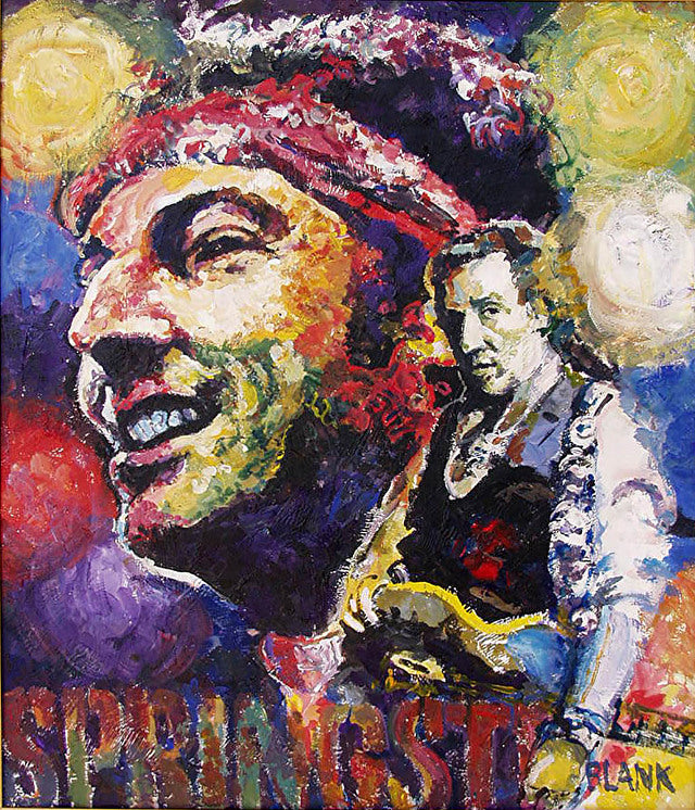 Music Oil 'SPRINGSTEEN' - Oil Jerry Blank