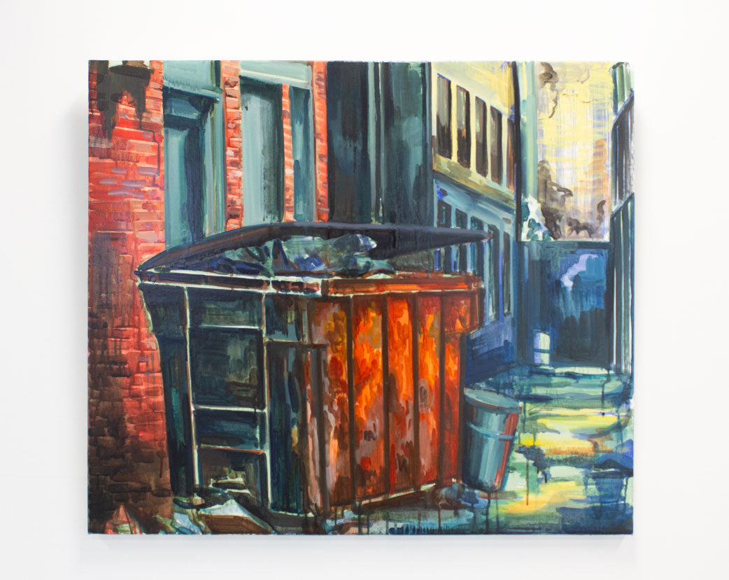 Figurative Oil 'PAST MISTAKES' - Oil on Canvas Adam Smith