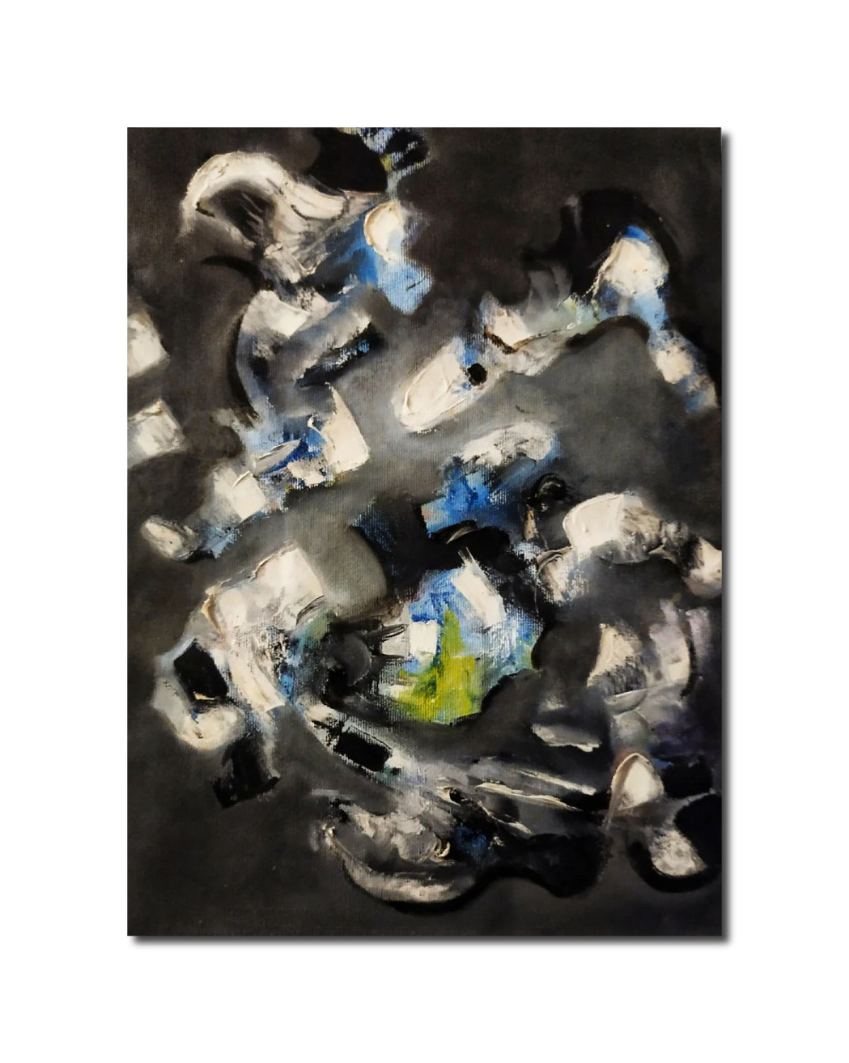 Art Contemporary Expressionist Oil Visionary Angel Gio Saint-Père