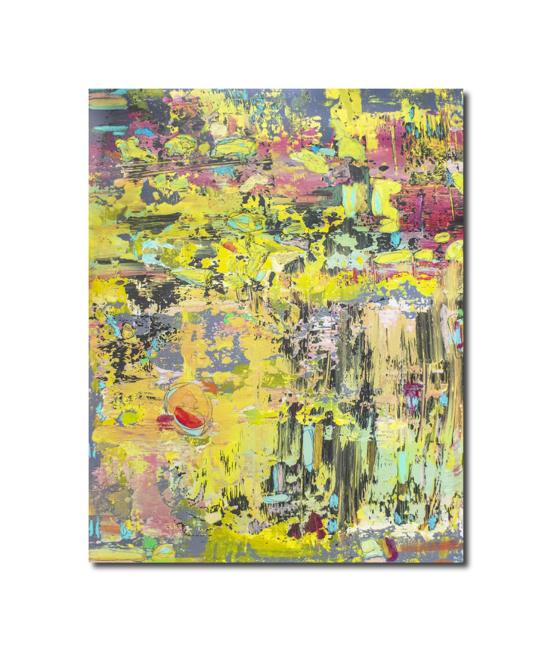 Abstract Acrylic Art Visionary The world in a context to the art Geert Lemmers