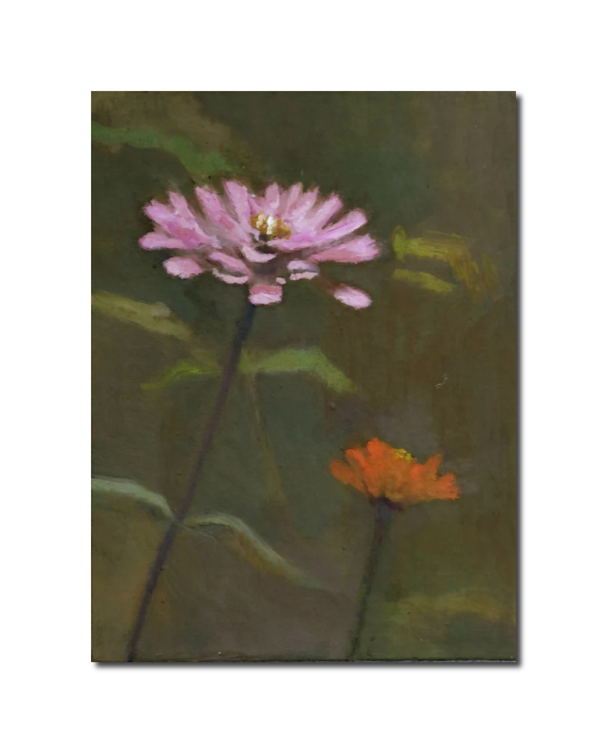 Landscape Oil Painting Daisies Meg