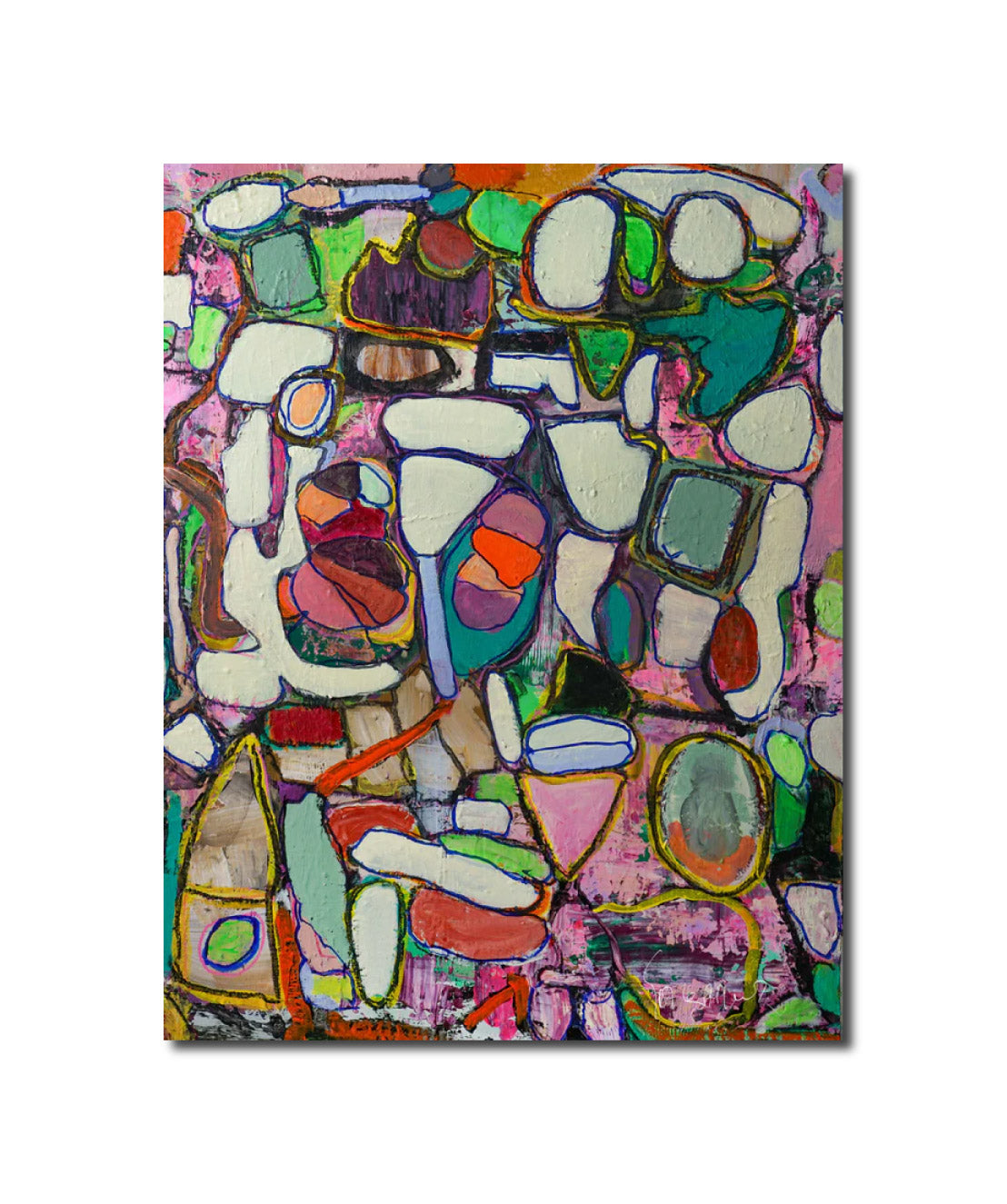 Abstract Acrylic Art Contemporary Adapted culture 307 Geert Lemmers