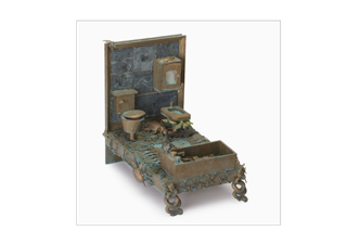 Bronze 'BED, BATH AND BEYOND' Leah Poller