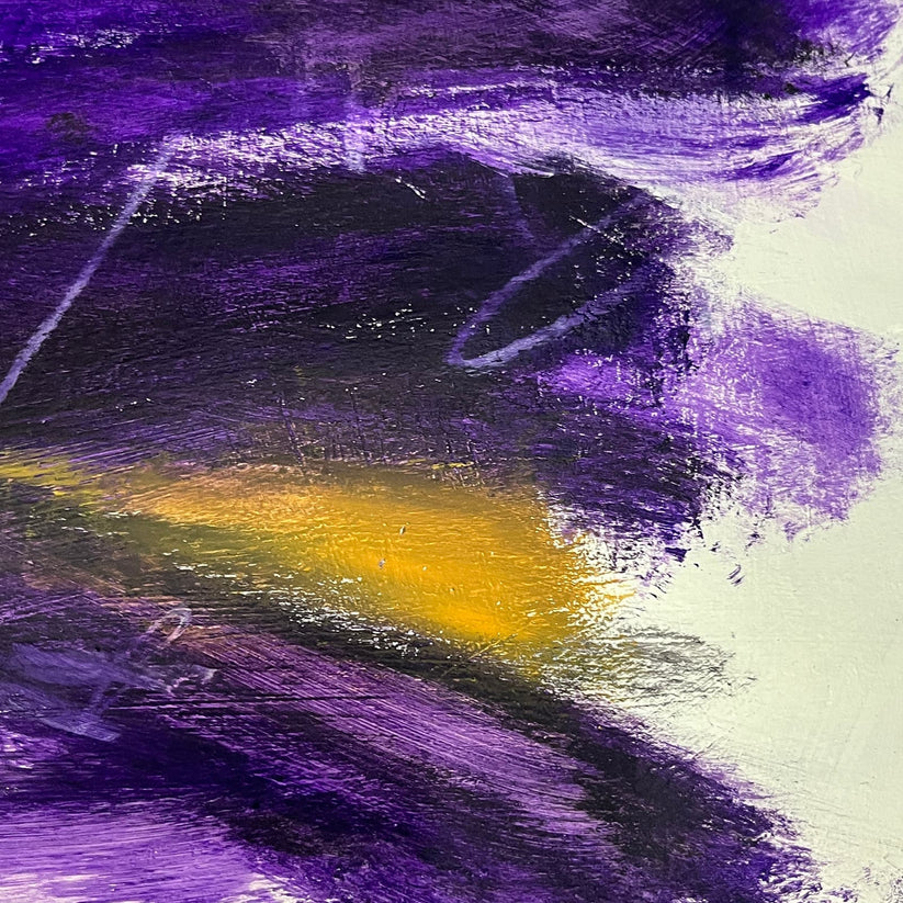 Abstract Mixed Media Painting 'PERPETUAL PURPOSE' - Mixed Media Abstract Art Painting Sam Lewis