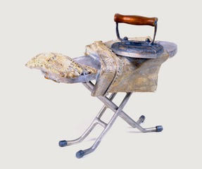 Bronze 'CAST IRON BED A' Leah Poller