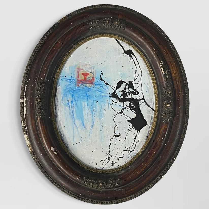 Abstract 'TRANSMISSION' - Mixed Media Sam Lewis