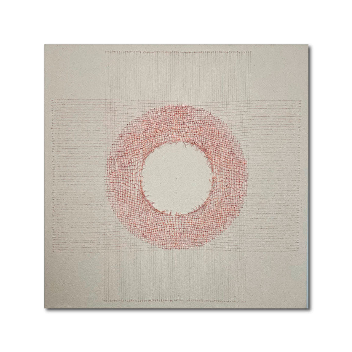 Acrylic 'A WOVEN CIRCLE' - Canvas & Acrylic Parastoo Ahovan