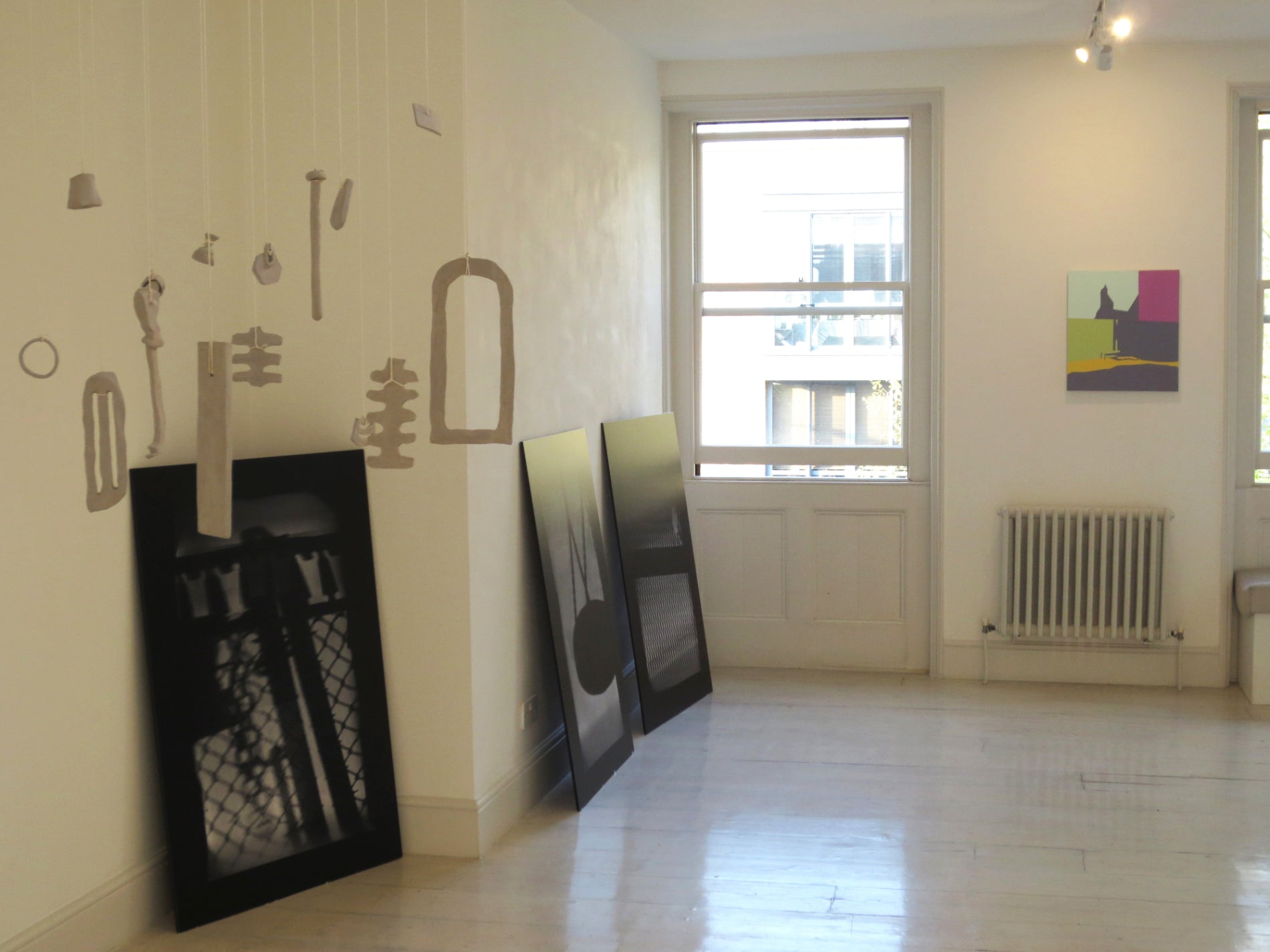 Abstract Acrylic Painting 'LATE AFTERNOON' - Acrylic on Canvas Katherine Lubar