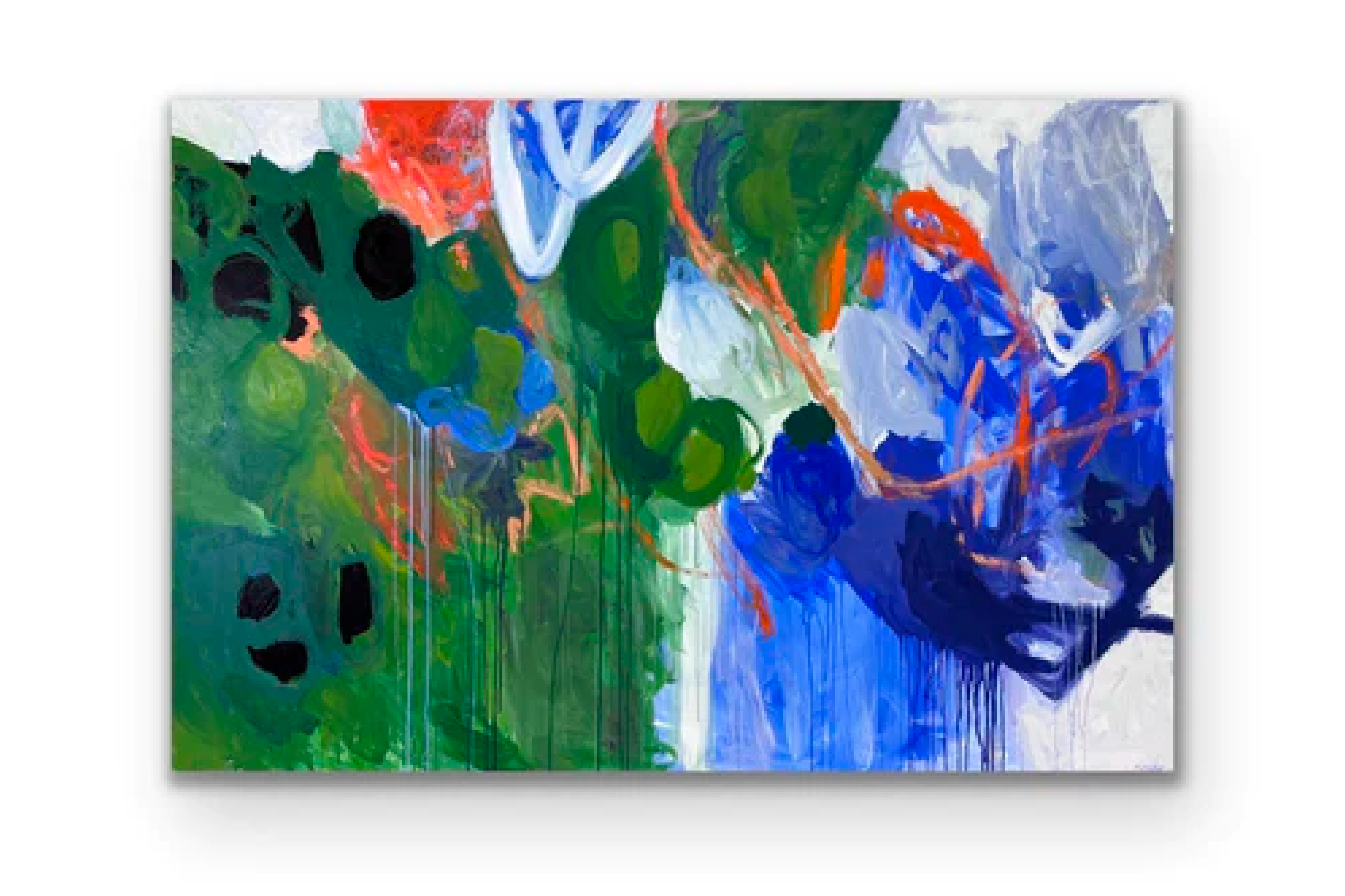 Abstract Acrylic Contemporary Painting 'ABUNDANCE | DESIGNER' Megan Gonyo