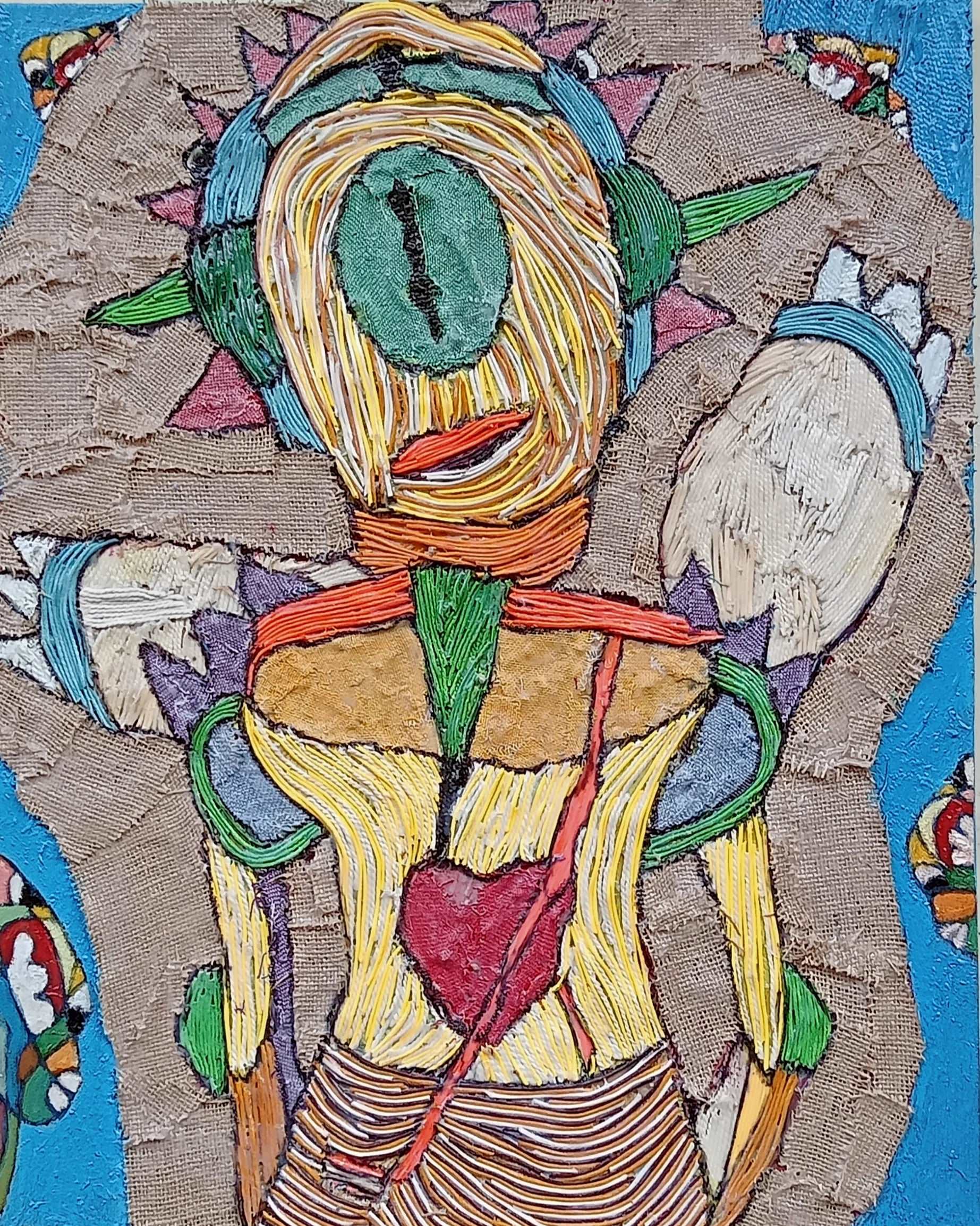 'ANGEL WINGS' - Mixed Medium on Canvas Antonius Kho